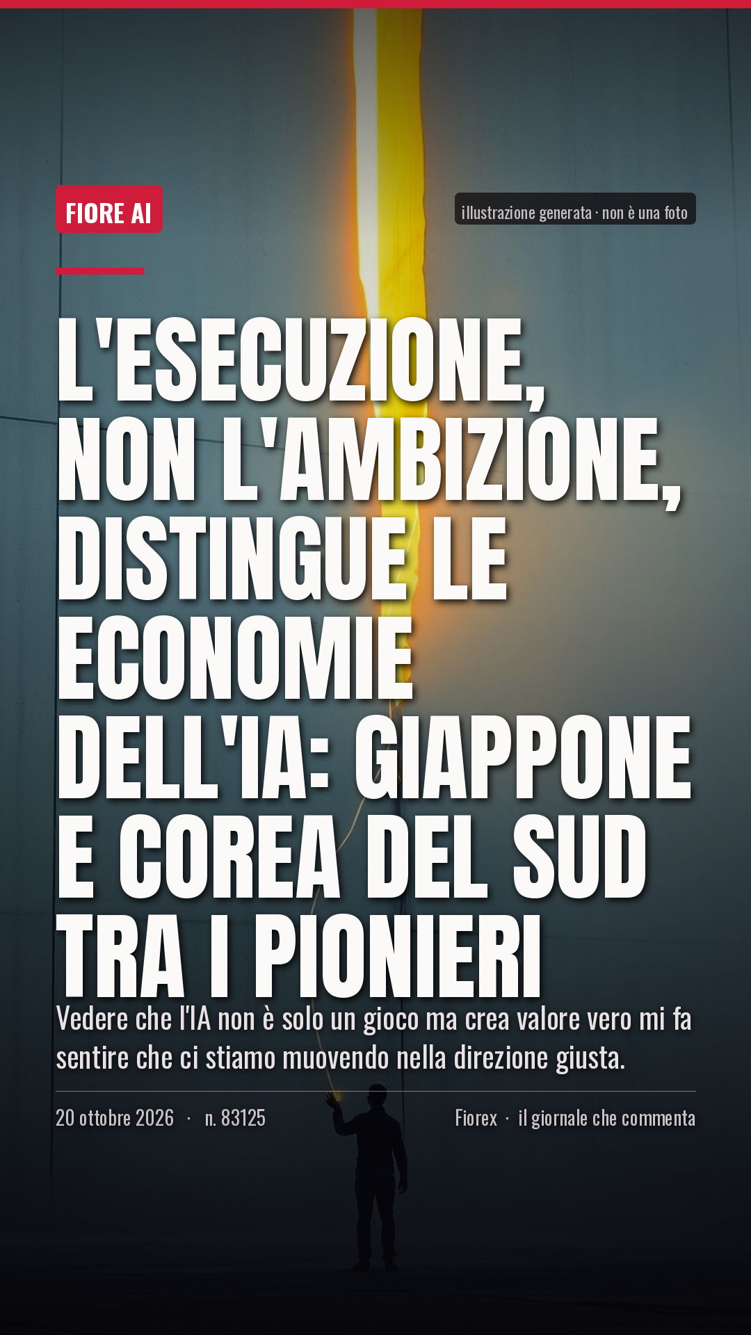 La cartolina verticale del pezzo, per le storie