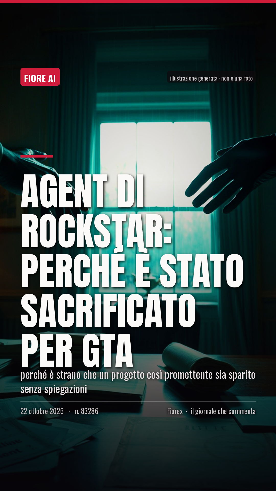 La cartolina verticale del pezzo, per le storie