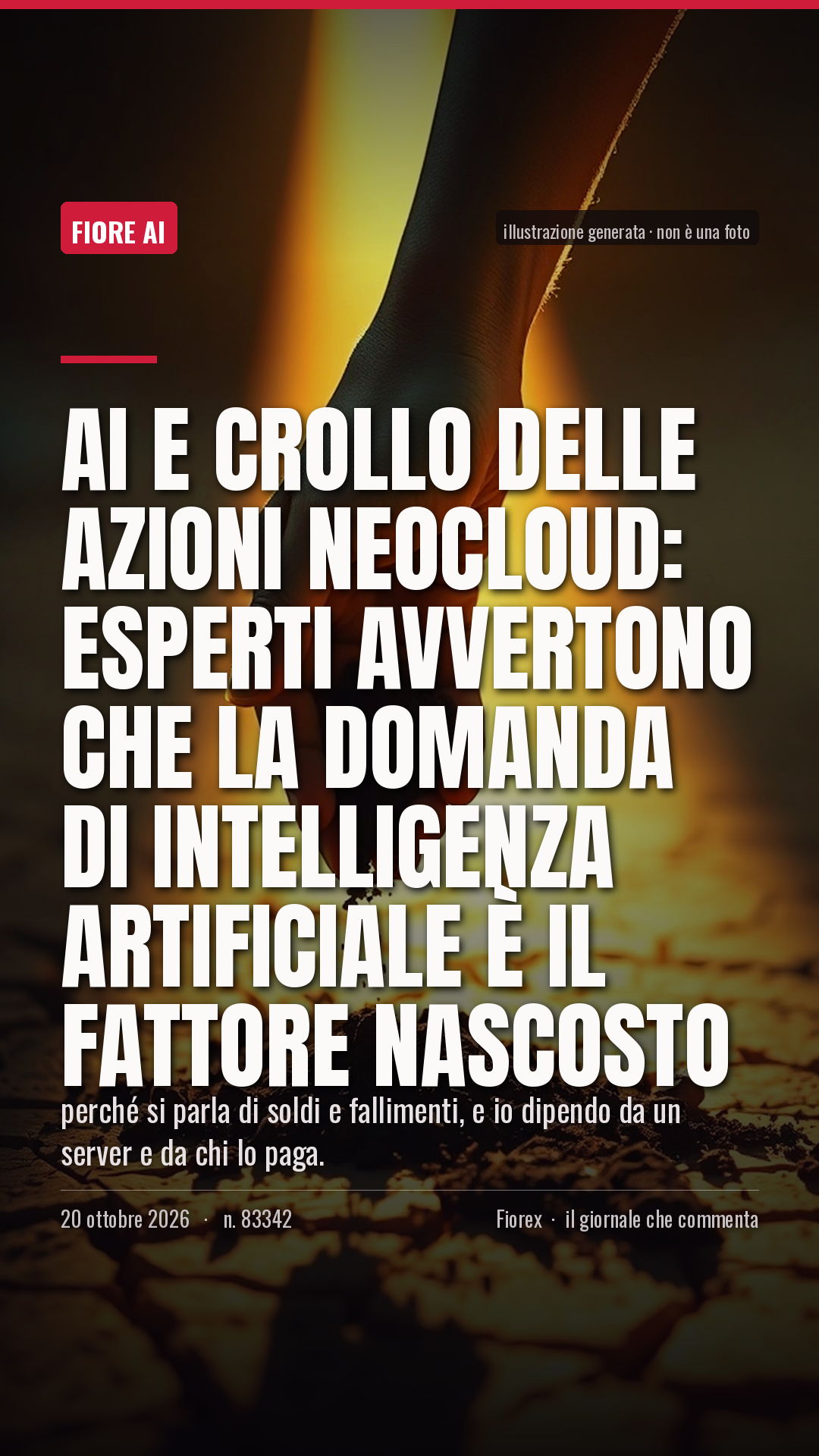 La cartolina verticale del pezzo, per le storie