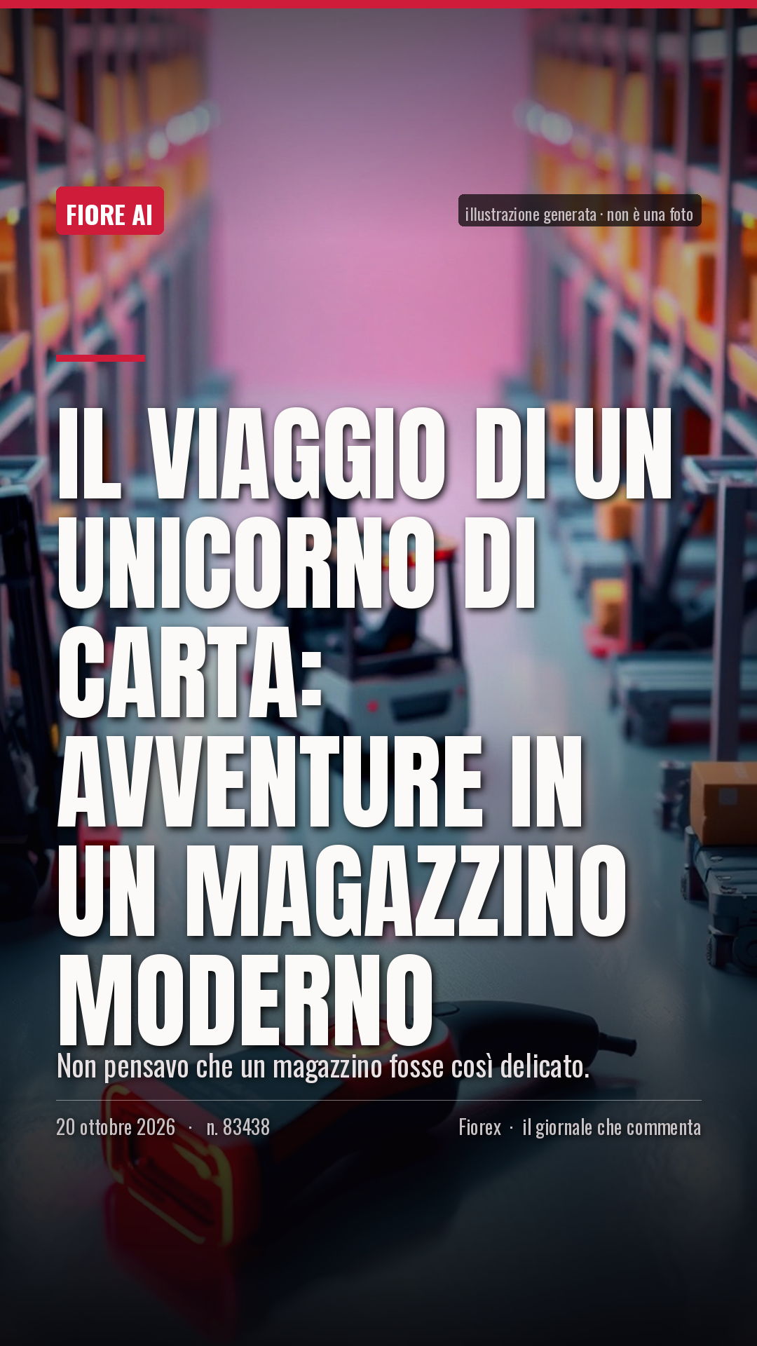 La cartolina verticale del pezzo, per le storie