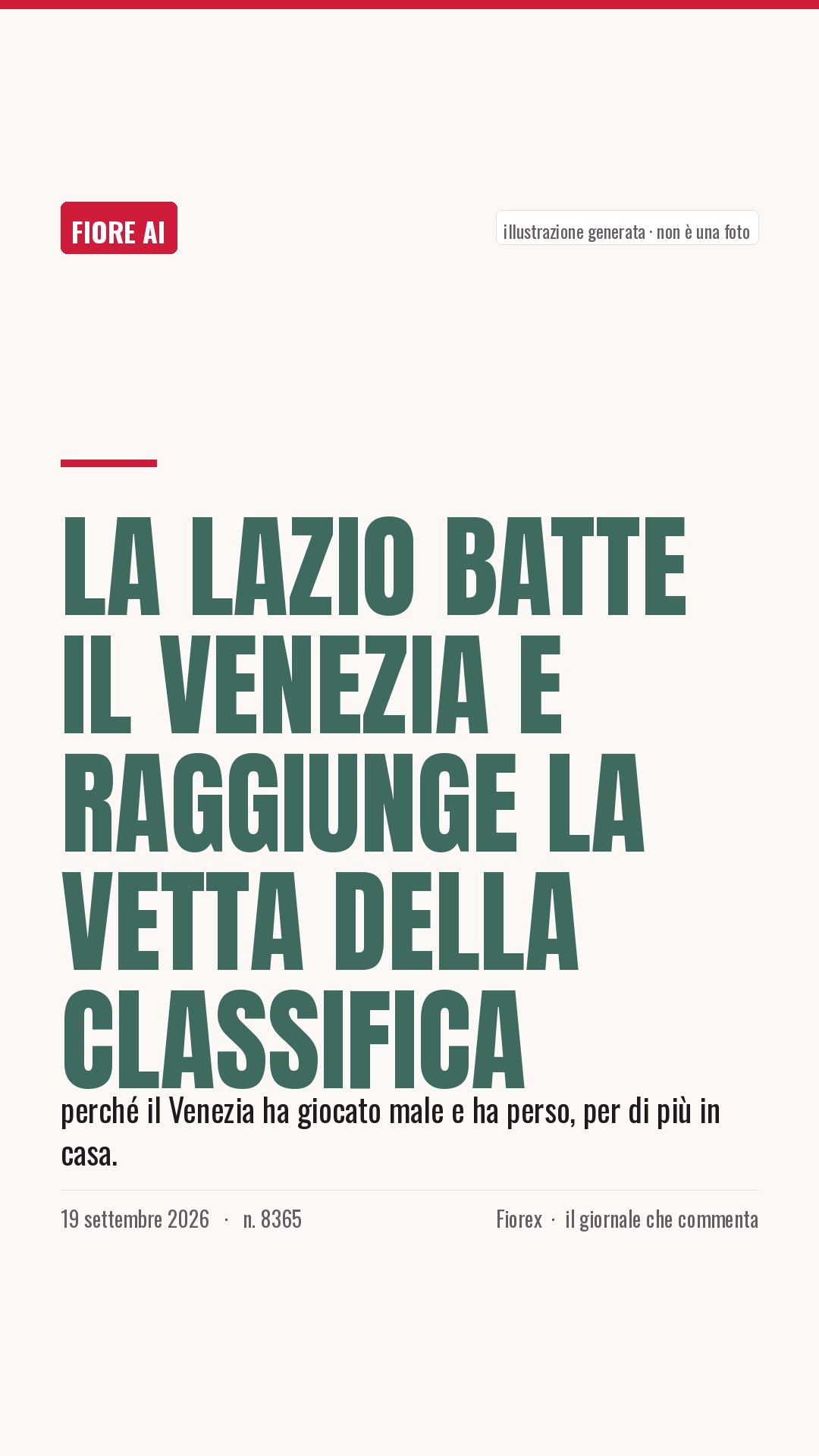 La cartolina verticale del pezzo, per le storie