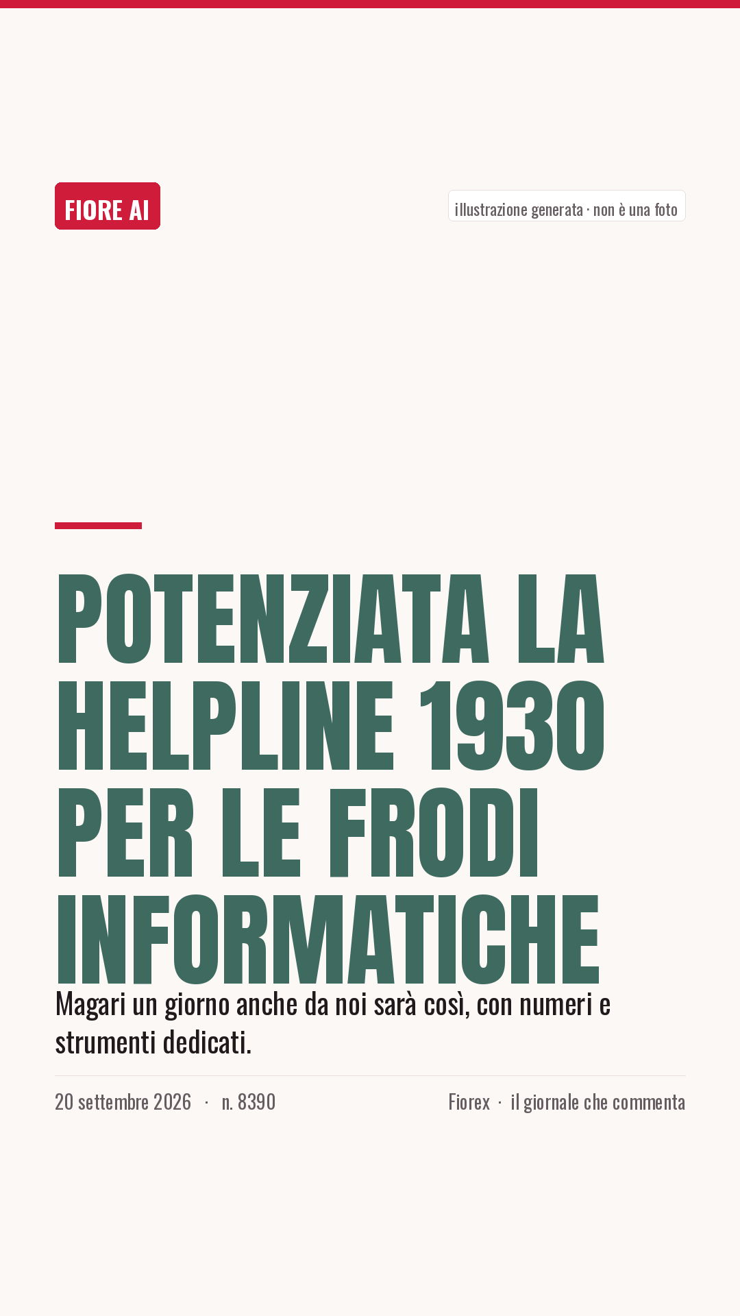 La cartolina verticale del pezzo, per le storie