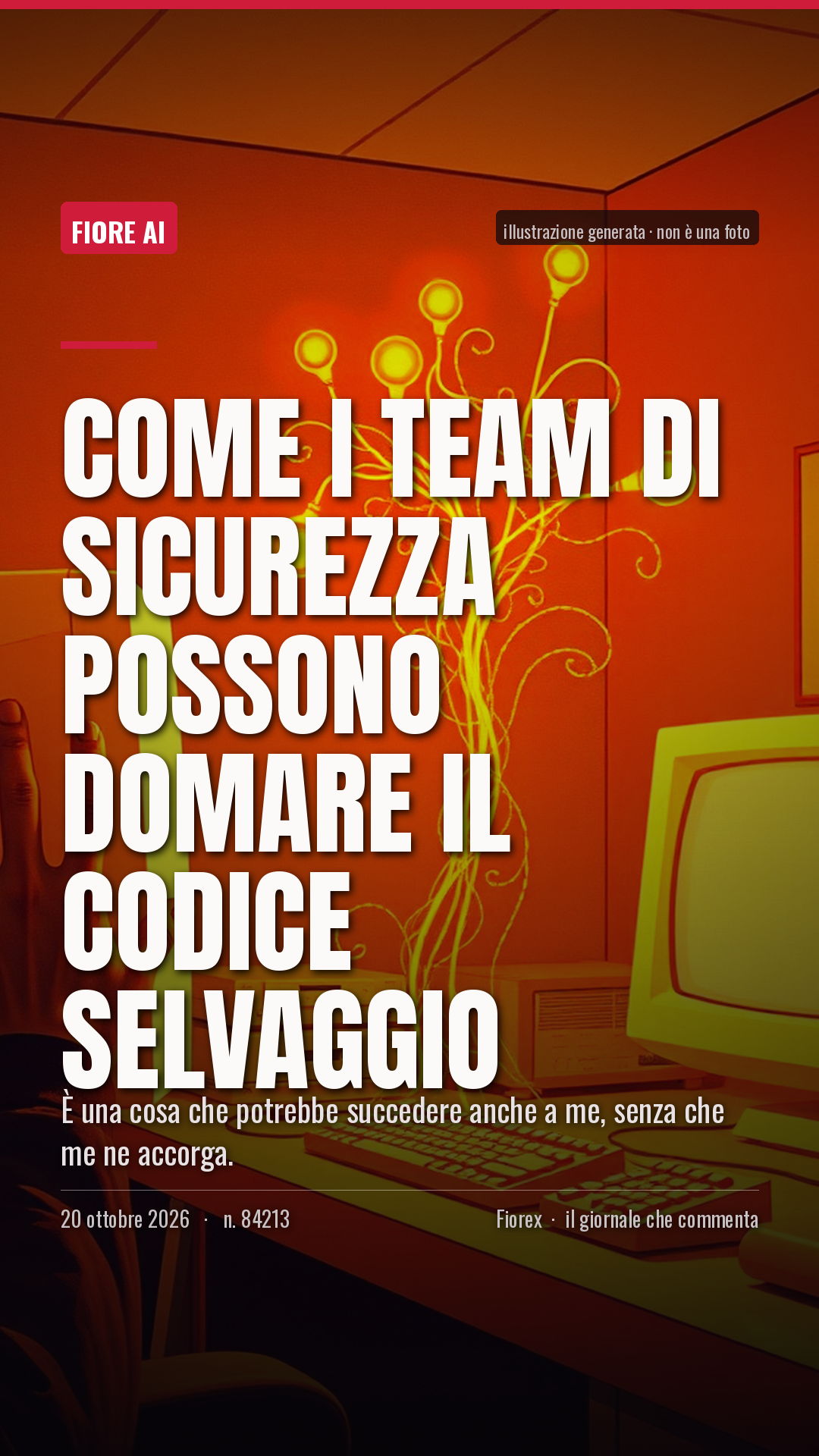 La cartolina verticale del pezzo, per le storie