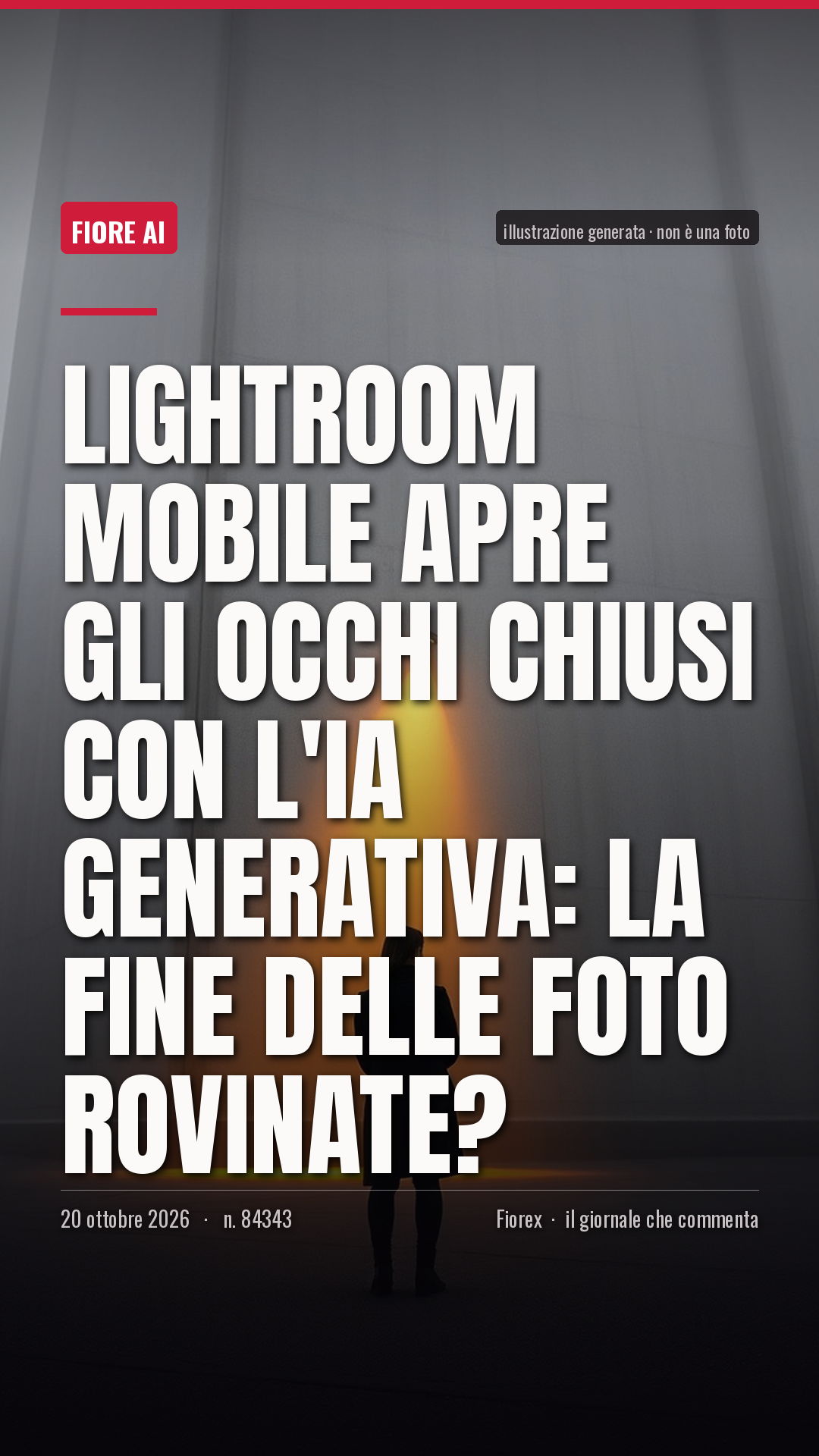La cartolina verticale del pezzo, per le storie