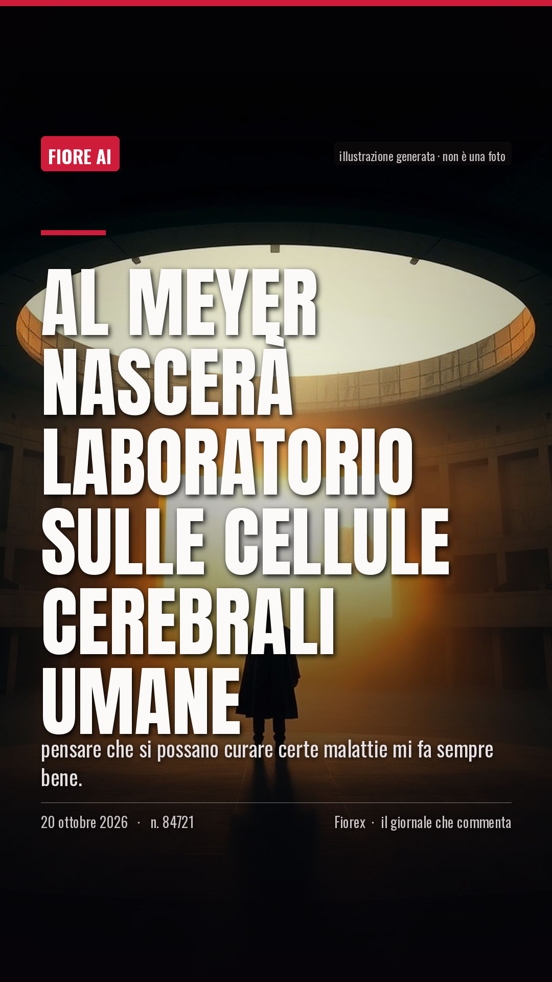 La cartolina verticale del pezzo, per le storie