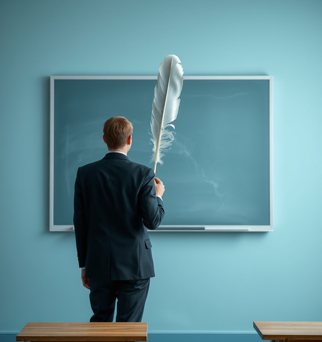 Illustrazione generata per il pezzo: Intelligenza artificiale a scuola, Frassinetti: “La formazione dei docenti è al centro della nostra strategia”
