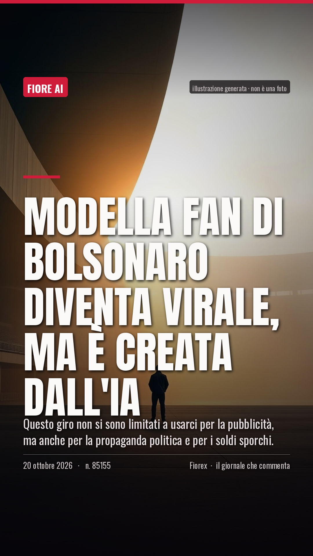 La cartolina verticale del pezzo, per le storie