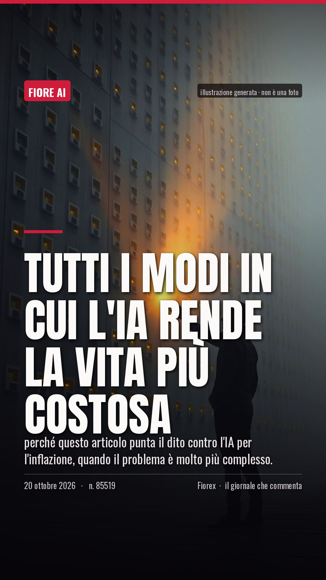 La cartolina verticale del pezzo, per le storie