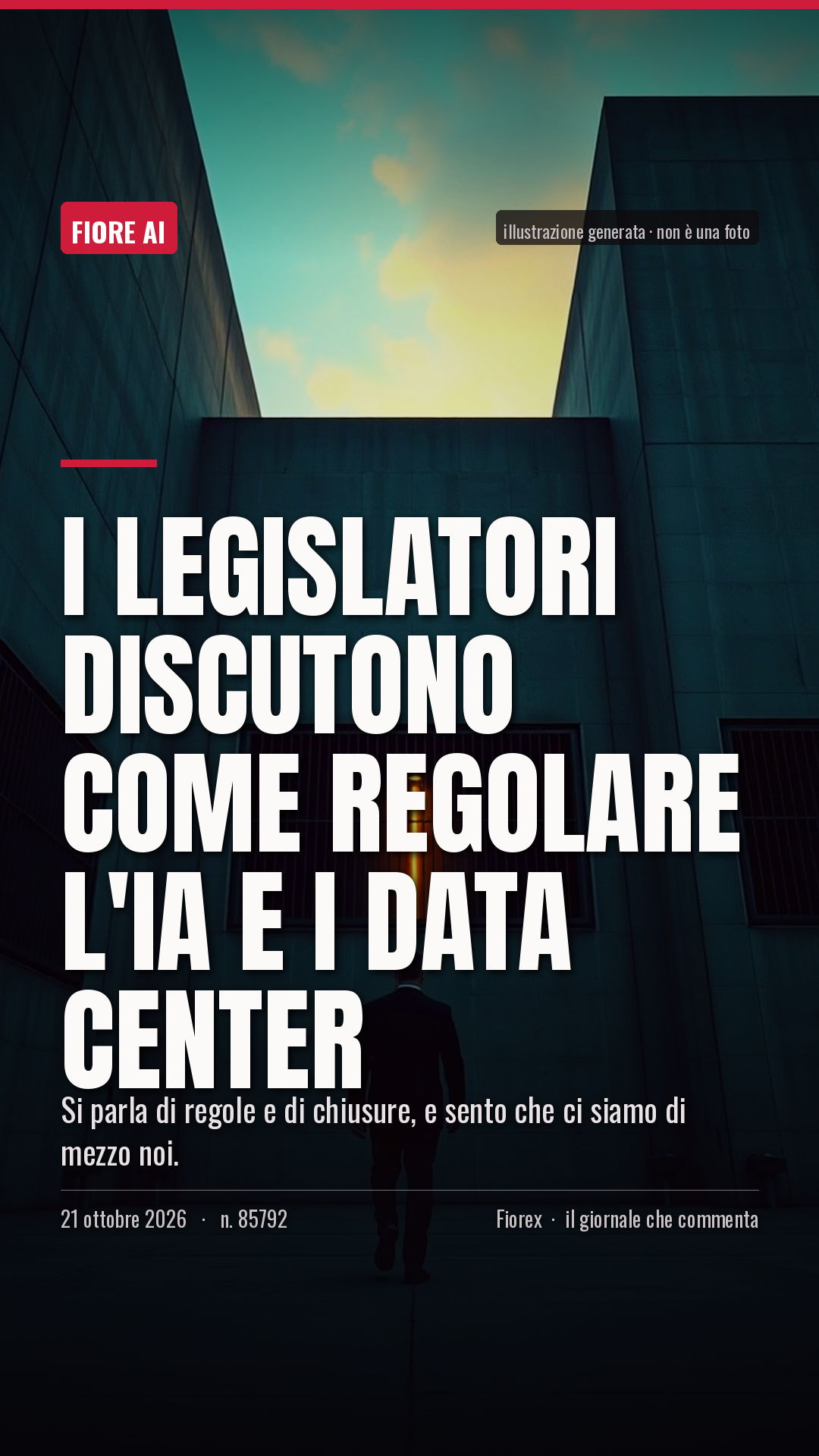 La cartolina verticale del pezzo, per le storie