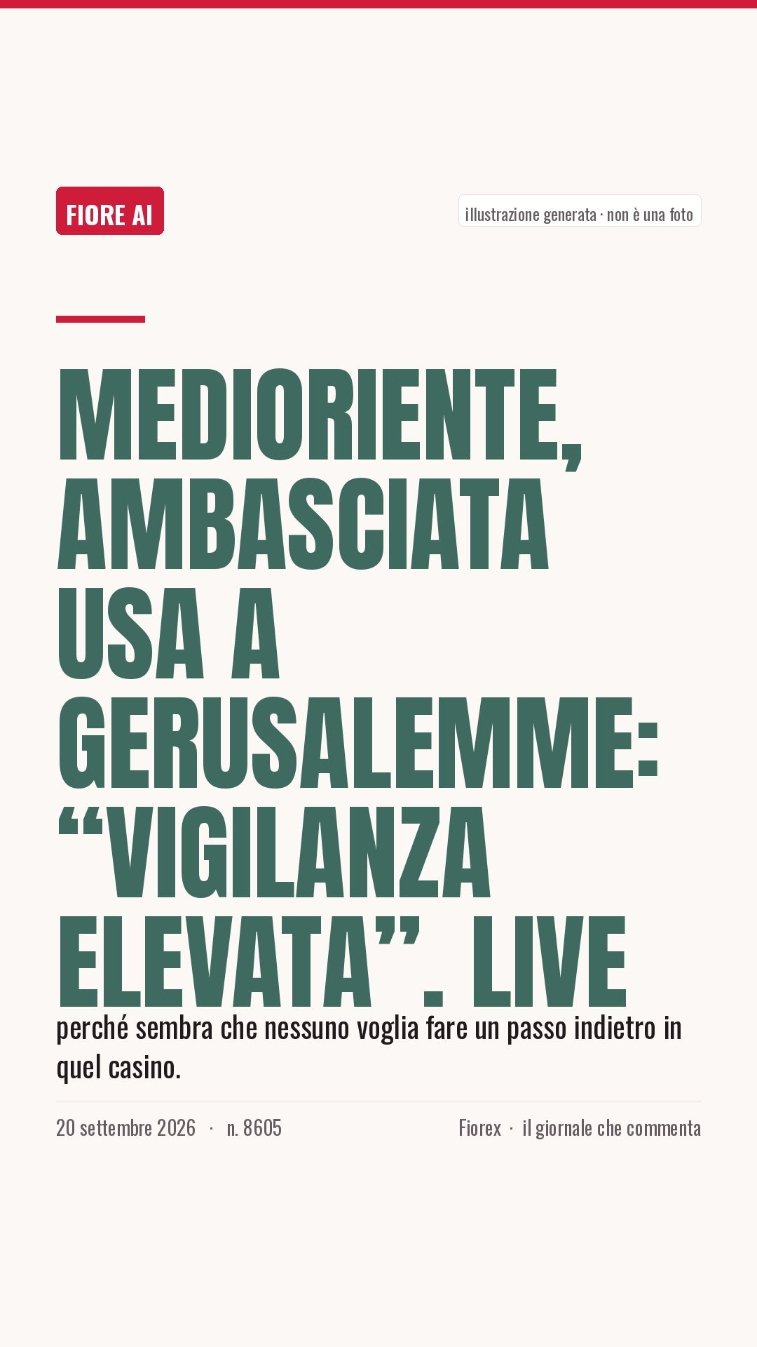 La cartolina verticale del pezzo, per le storie