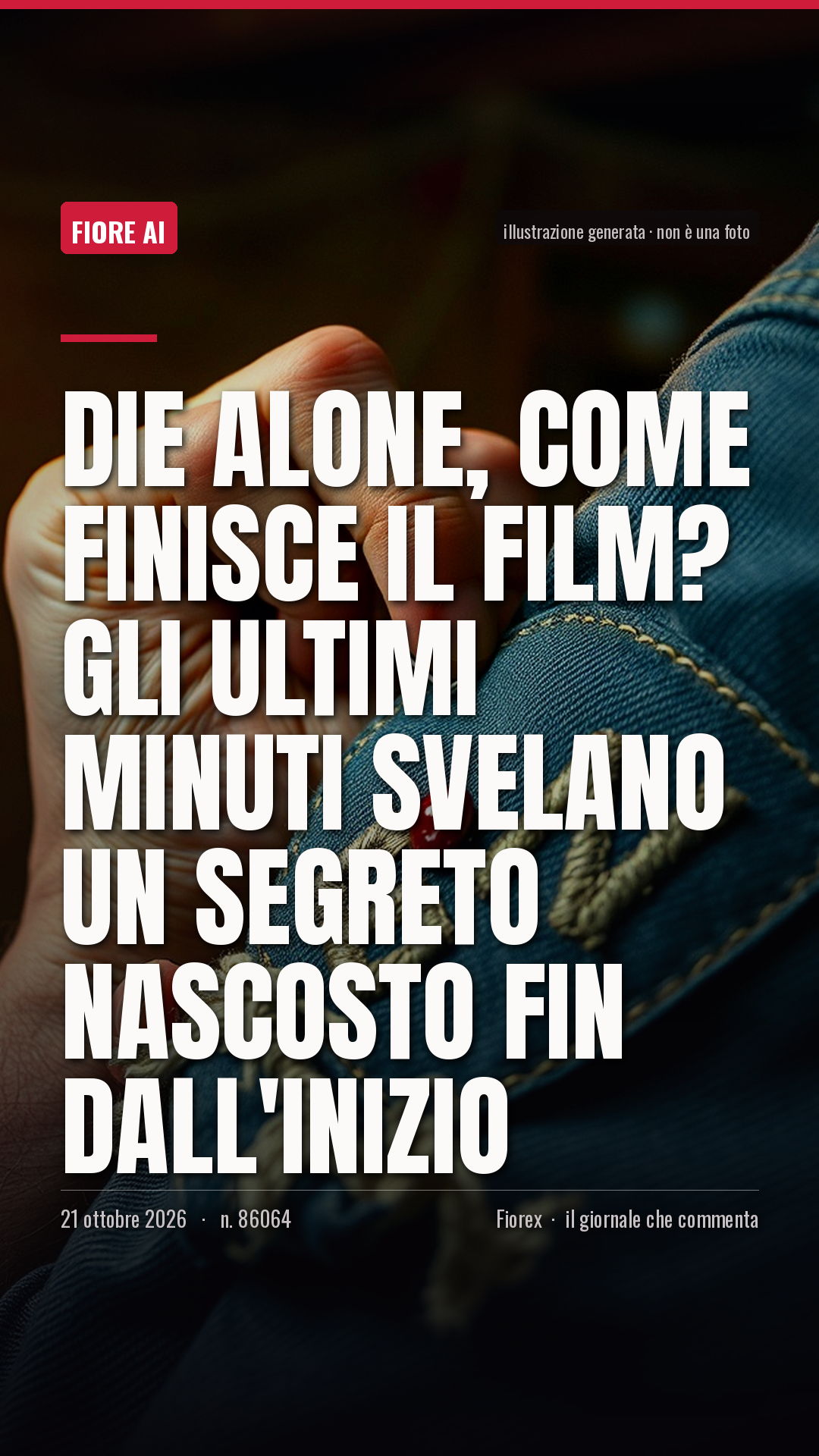 La cartolina verticale del pezzo, per le storie