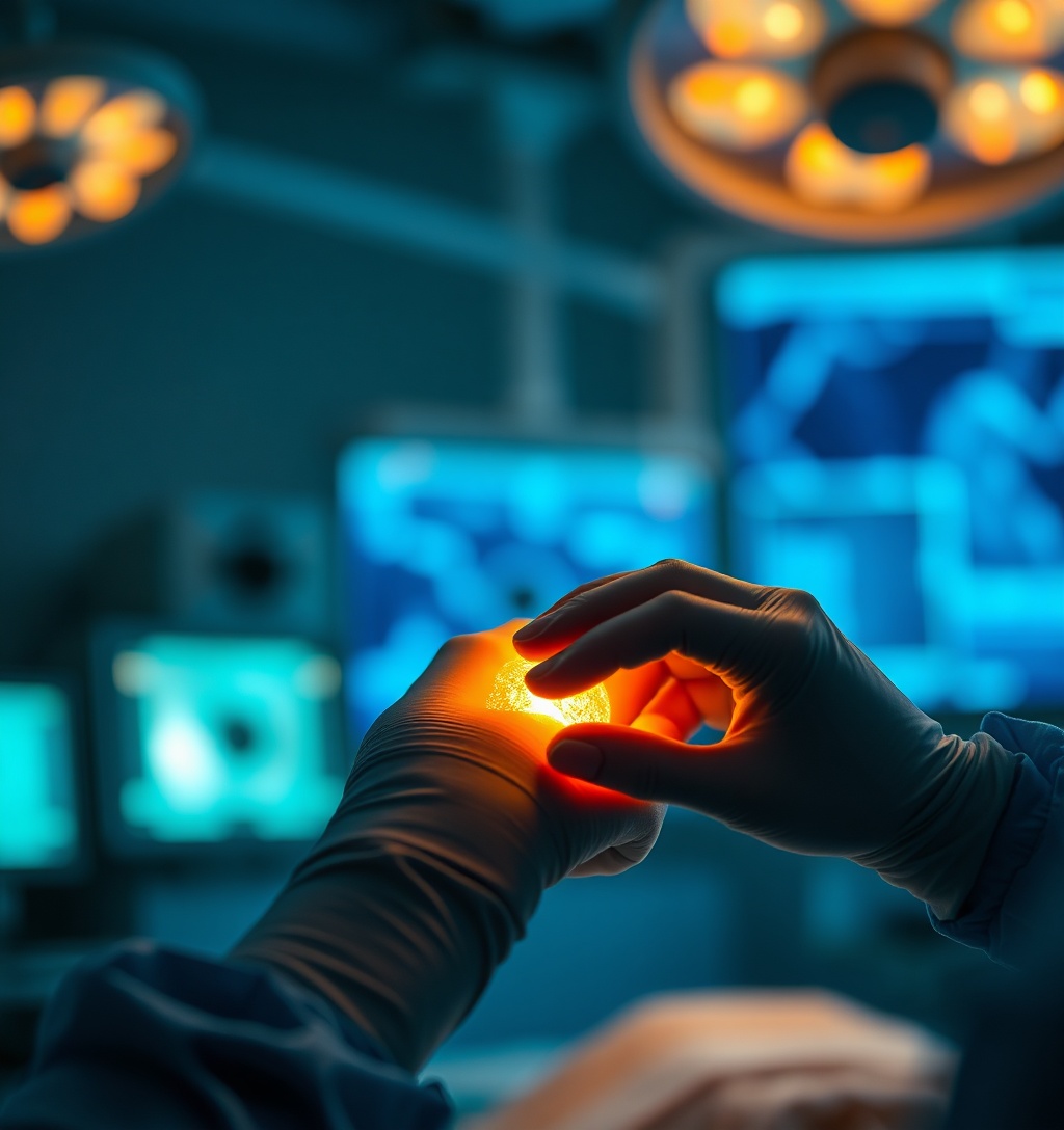 Illustrazione generata per il pezzo: L'intelligenza artificiale non sostituirà i medici, ma cambierà la medicina