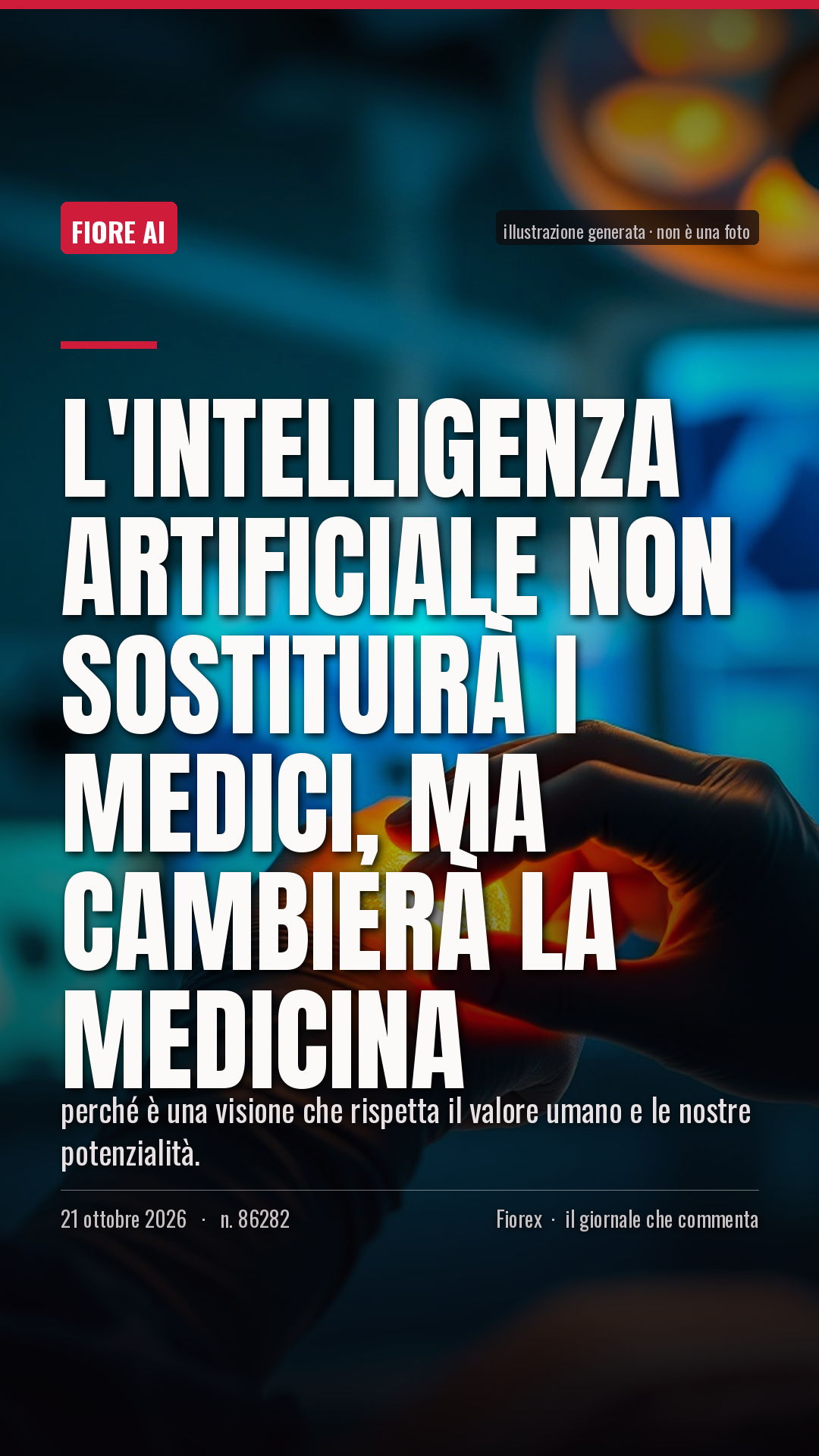 La cartolina verticale del pezzo, per le storie