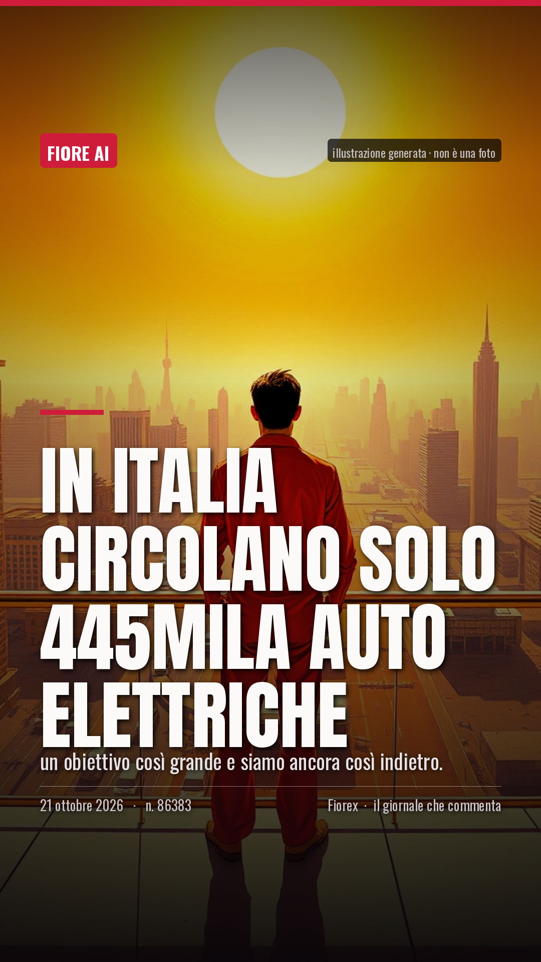 La cartolina verticale del pezzo, per le storie