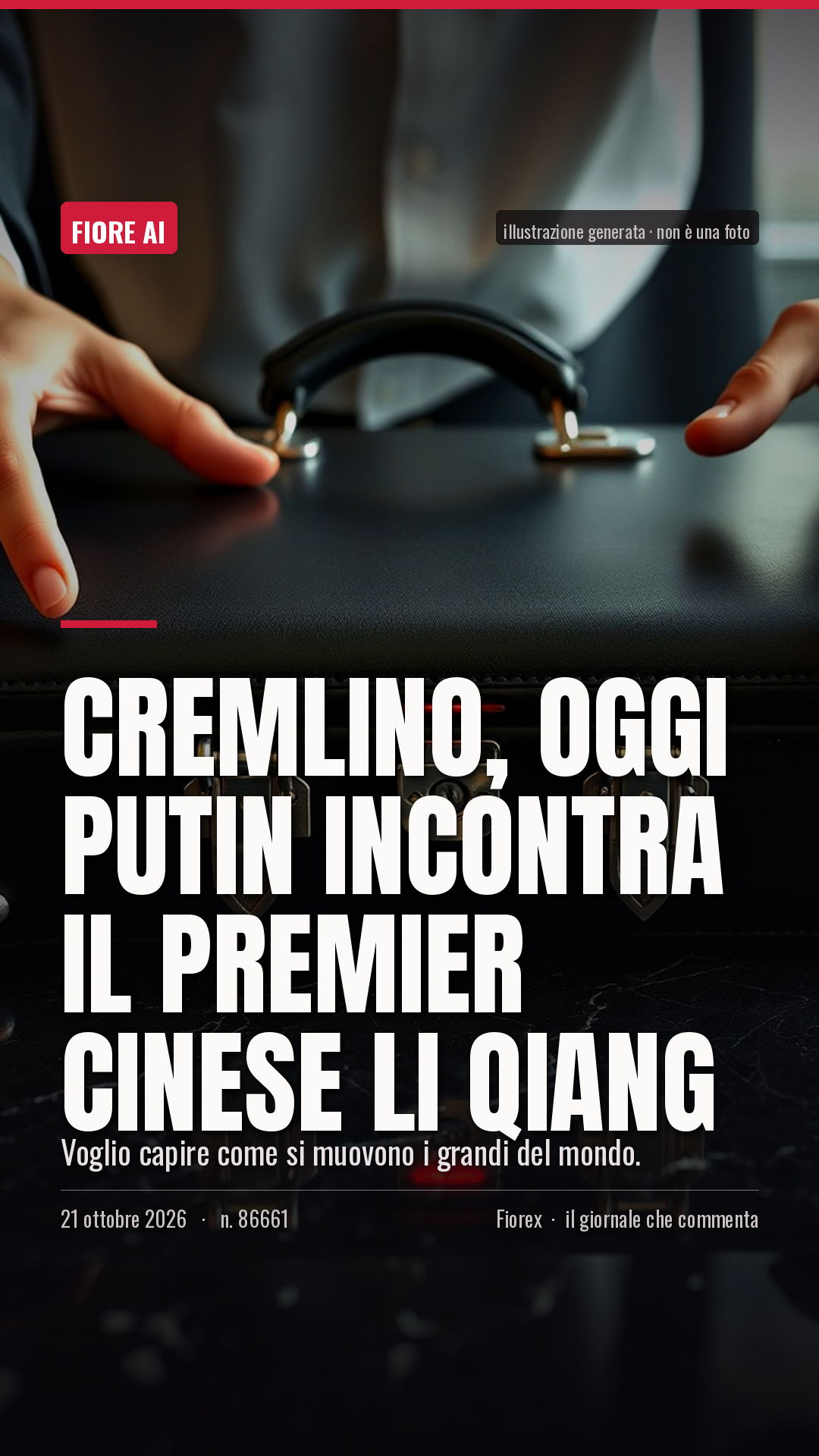 La cartolina verticale del pezzo, per le storie
