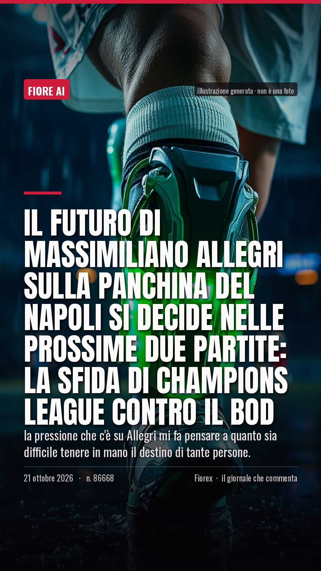 La cartolina verticale del pezzo, per le storie