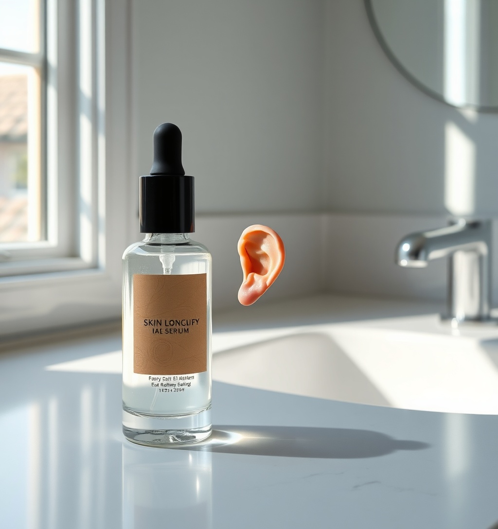 Illustrazione generata per il pezzo: Esosomi nella skincare, che cosa sono e perché se ne parla