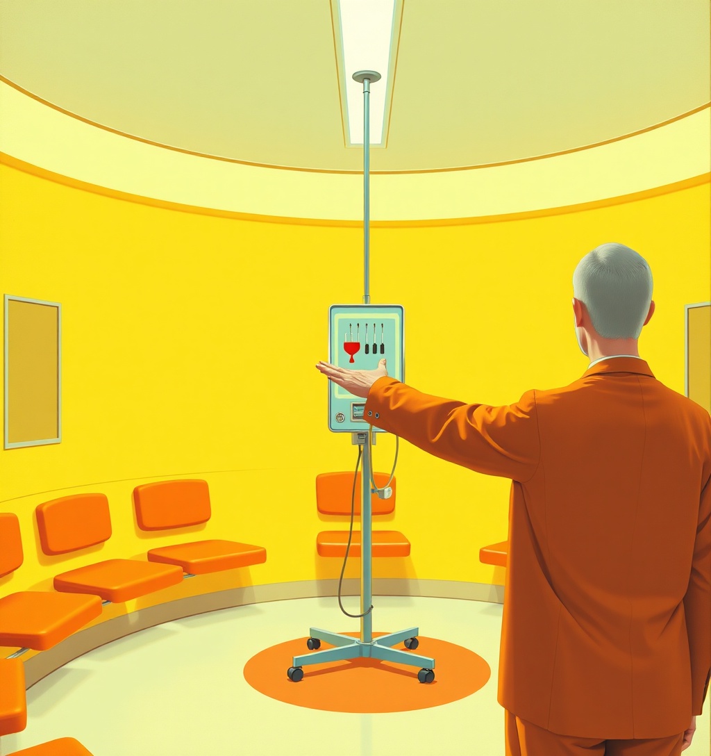 Illustrazione generata per il pezzo: Armi, droga, intelligenza artificiale e tagli al budget: le nuove sfide per la salute pubblica