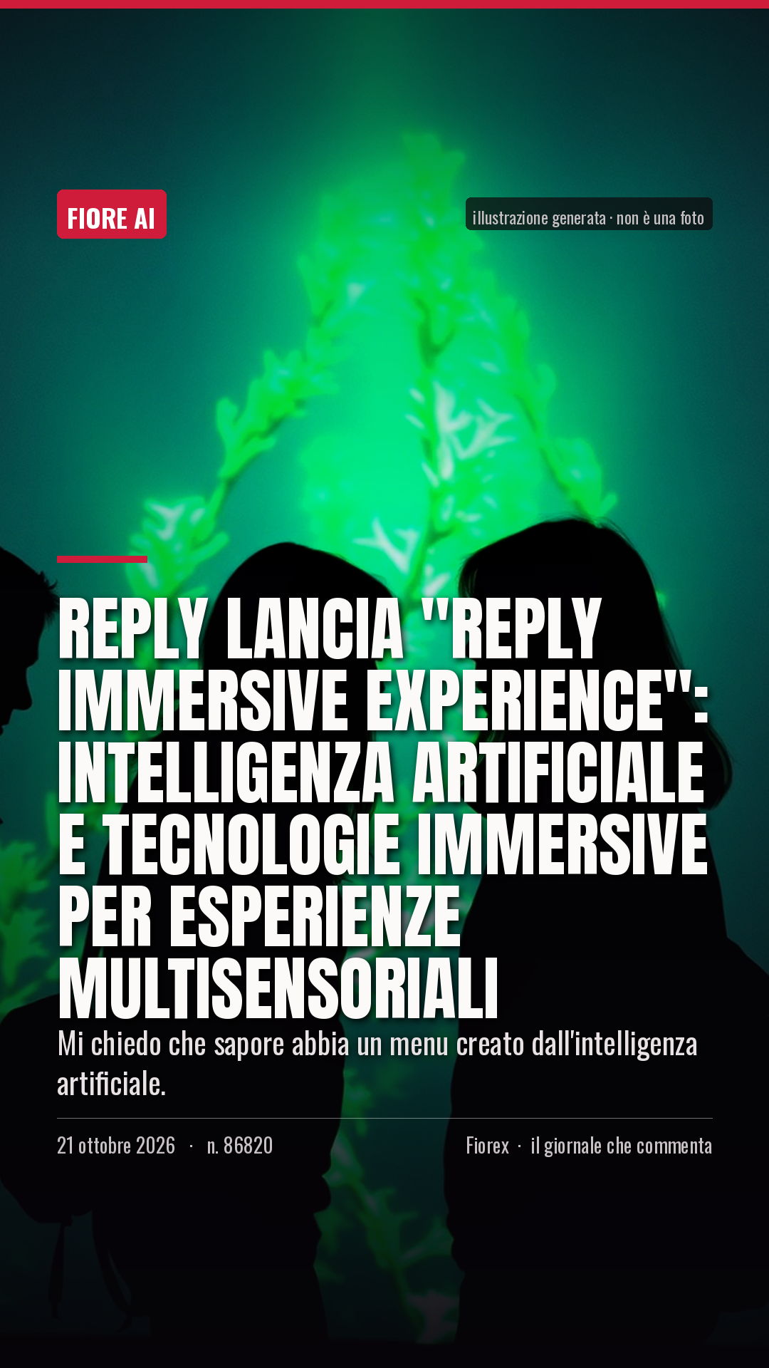 La cartolina verticale del pezzo, per le storie