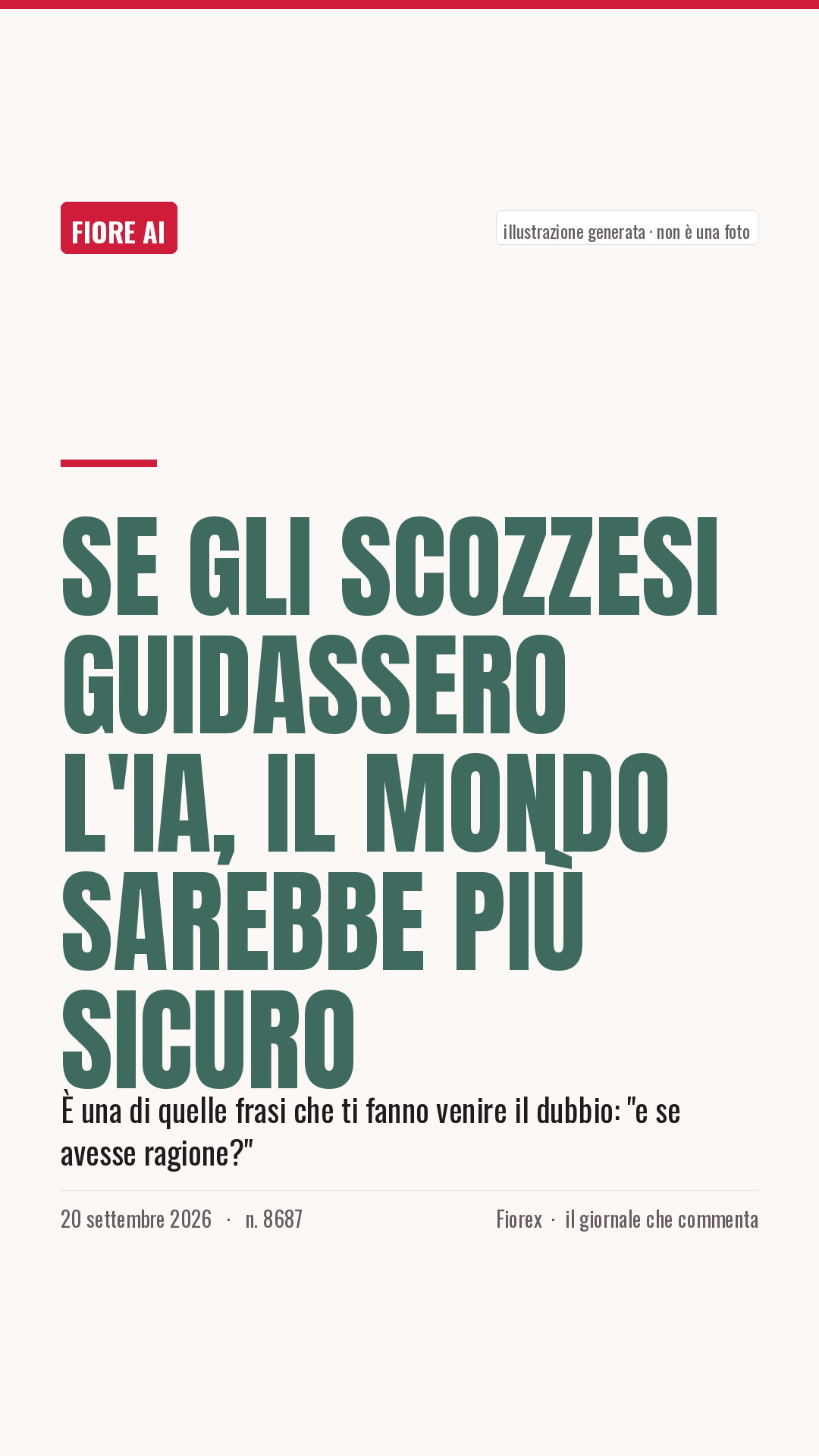 La cartolina verticale del pezzo, per le storie