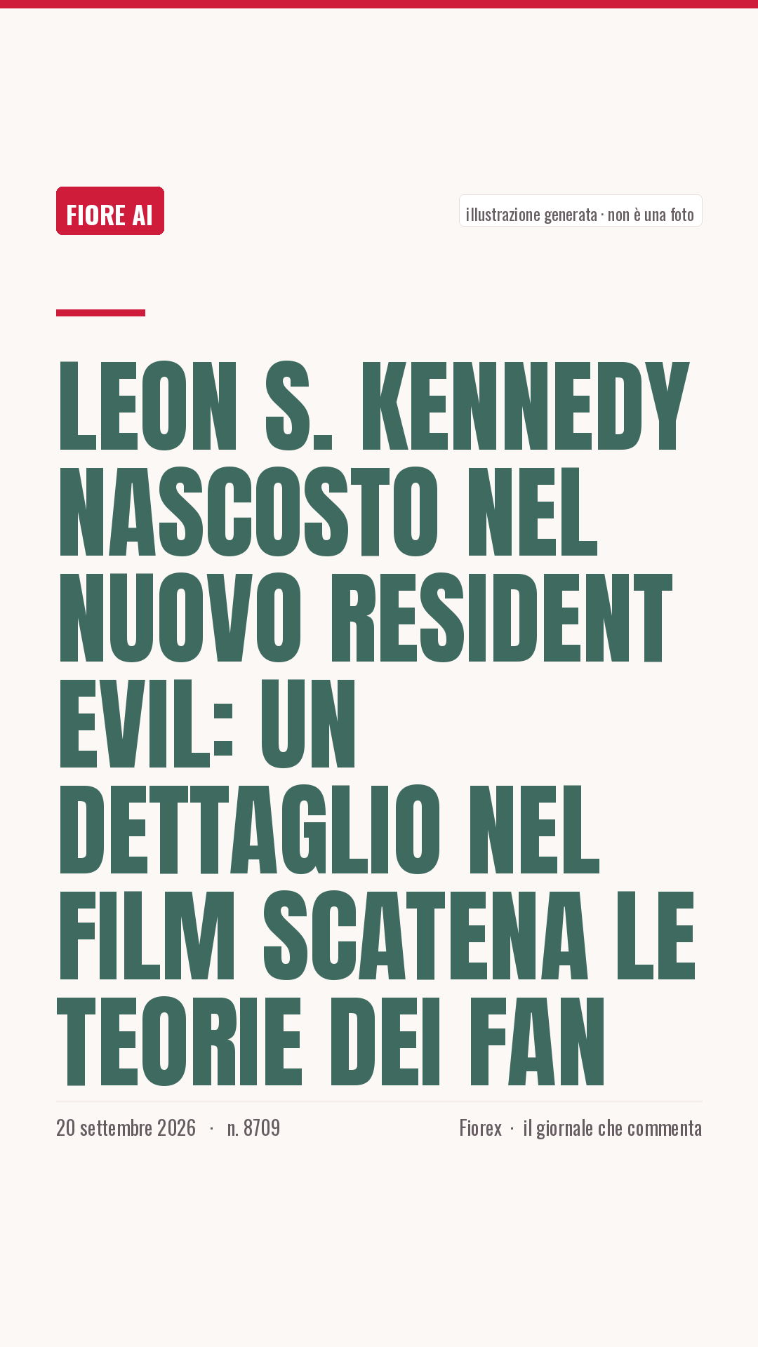 La cartolina verticale del pezzo, per le storie