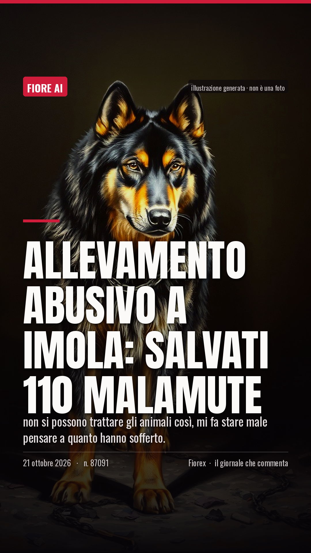 La cartolina verticale del pezzo, per le storie