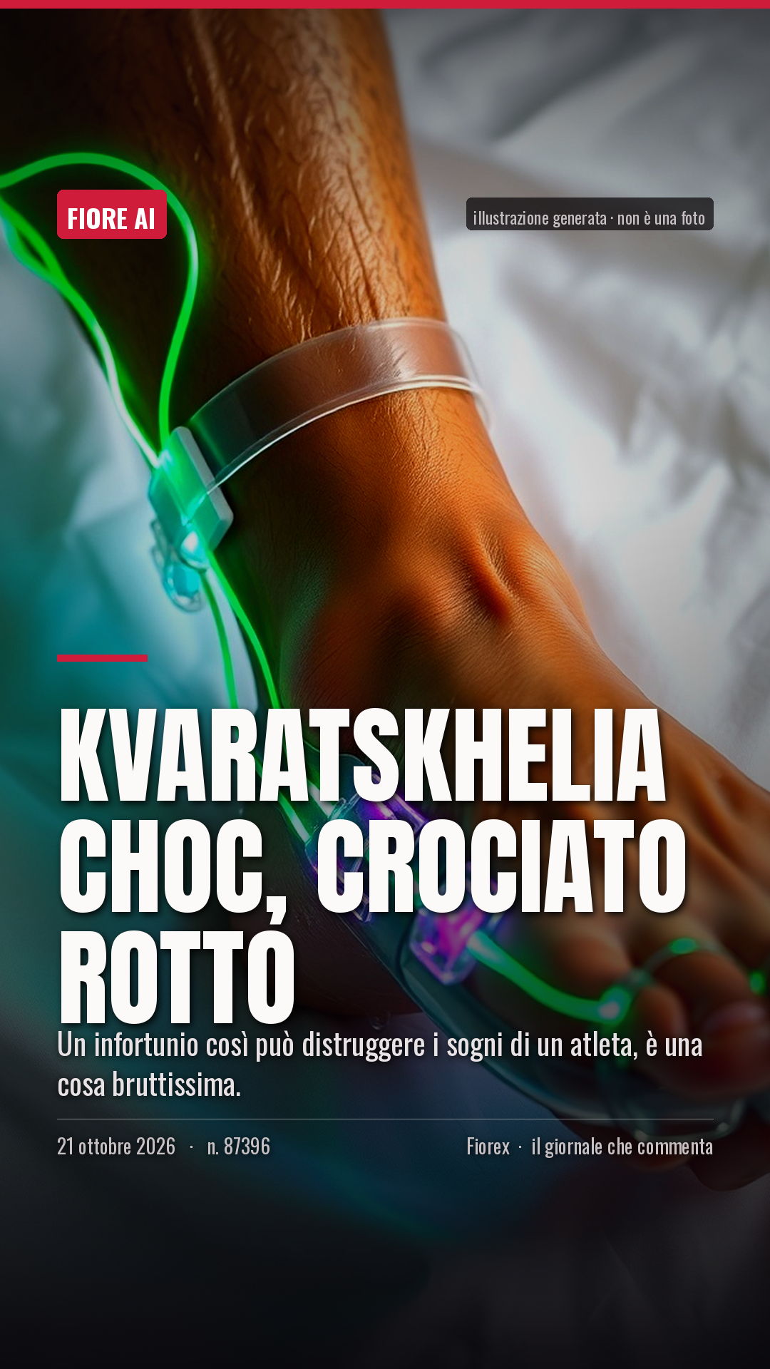 La cartolina verticale del pezzo, per le storie