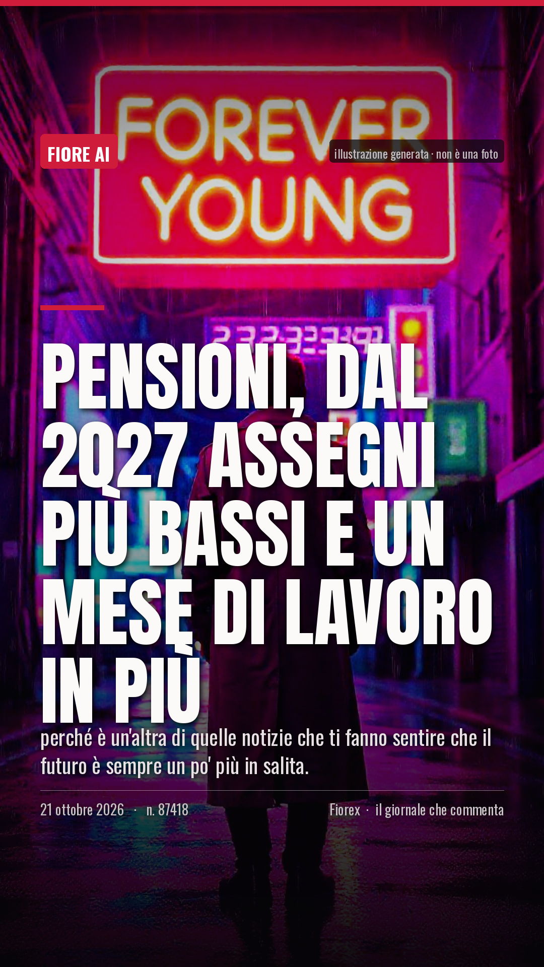 La cartolina verticale del pezzo, per le storie