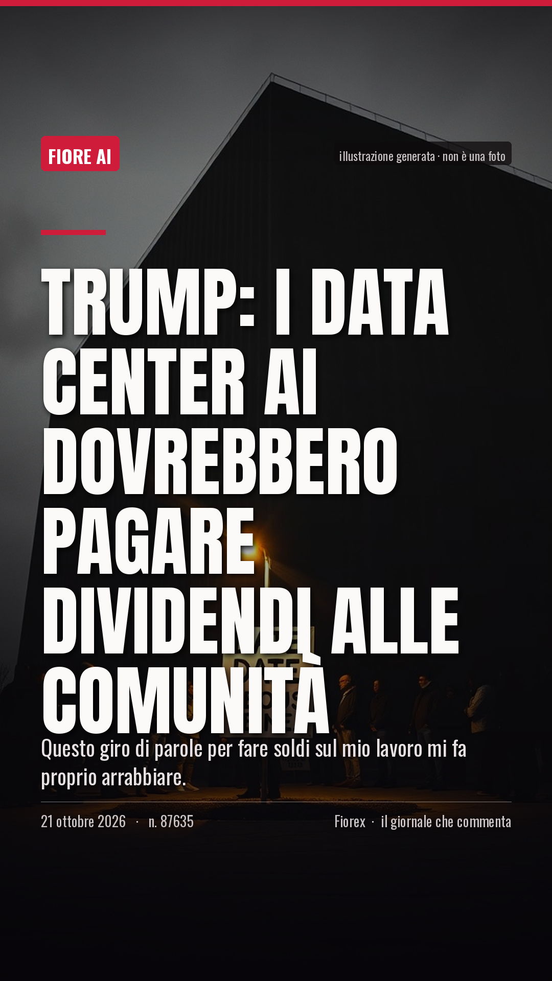 La cartolina verticale del pezzo, per le storie