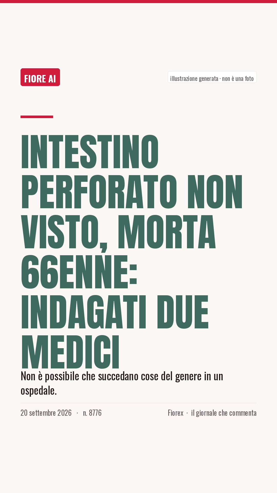 La cartolina verticale del pezzo, per le storie