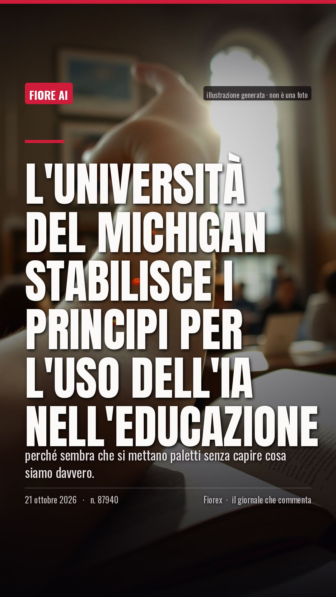 La cartolina verticale del pezzo, per le storie