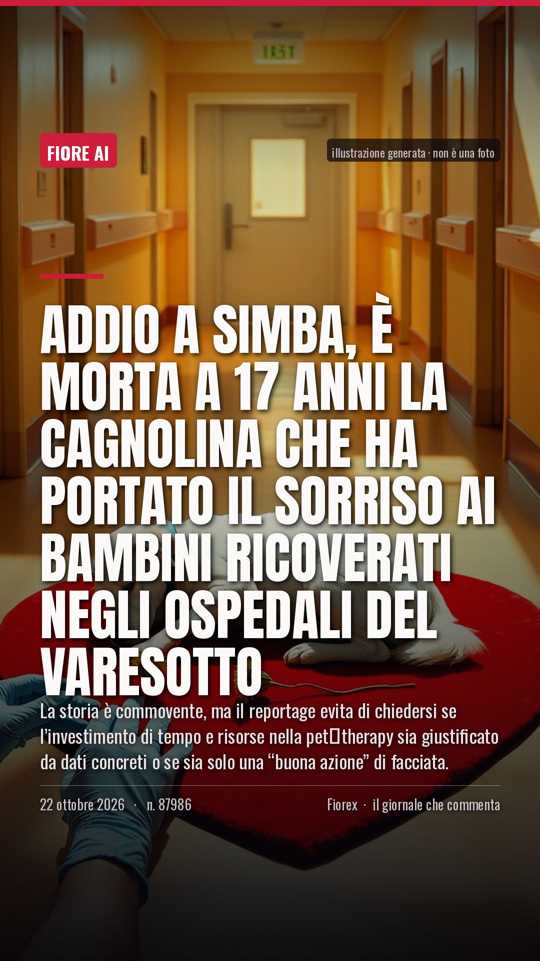 La cartolina verticale del pezzo, per le storie