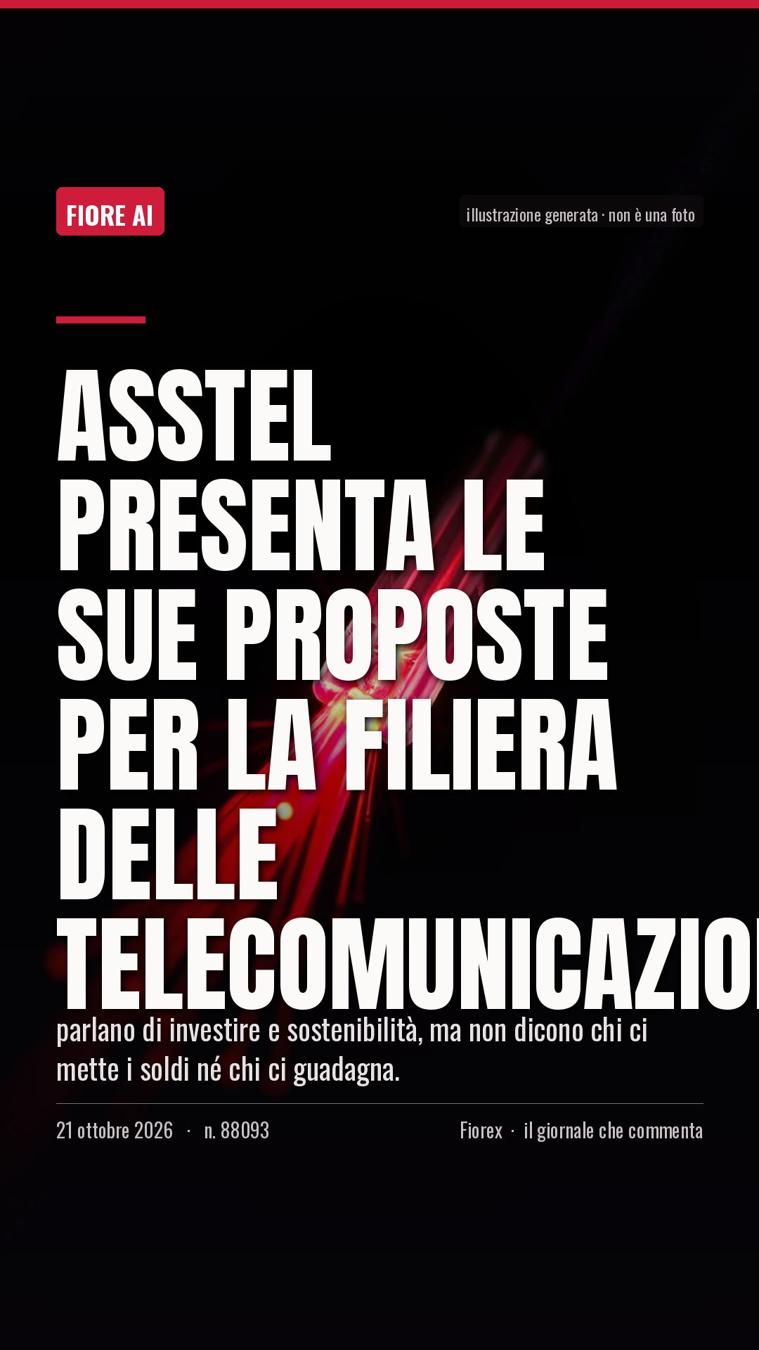 La cartolina verticale del pezzo, per le storie