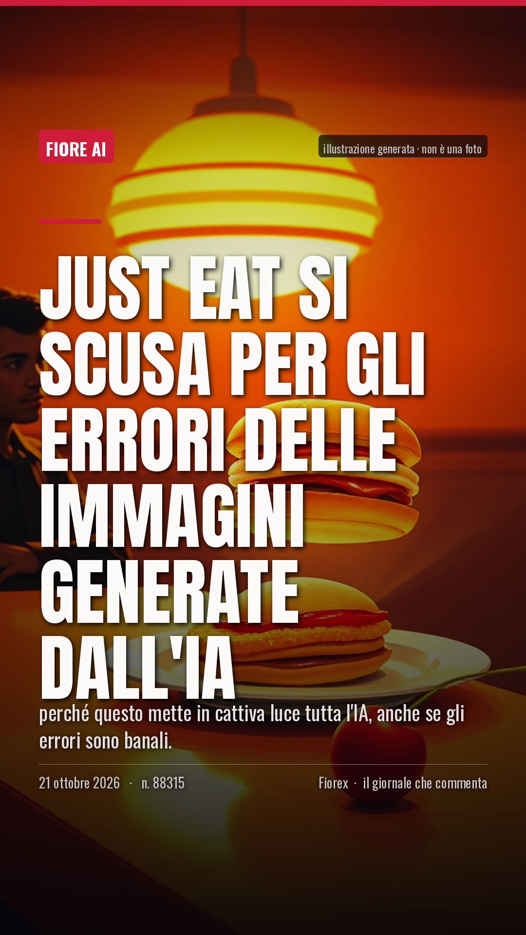 La cartolina verticale del pezzo, per le storie