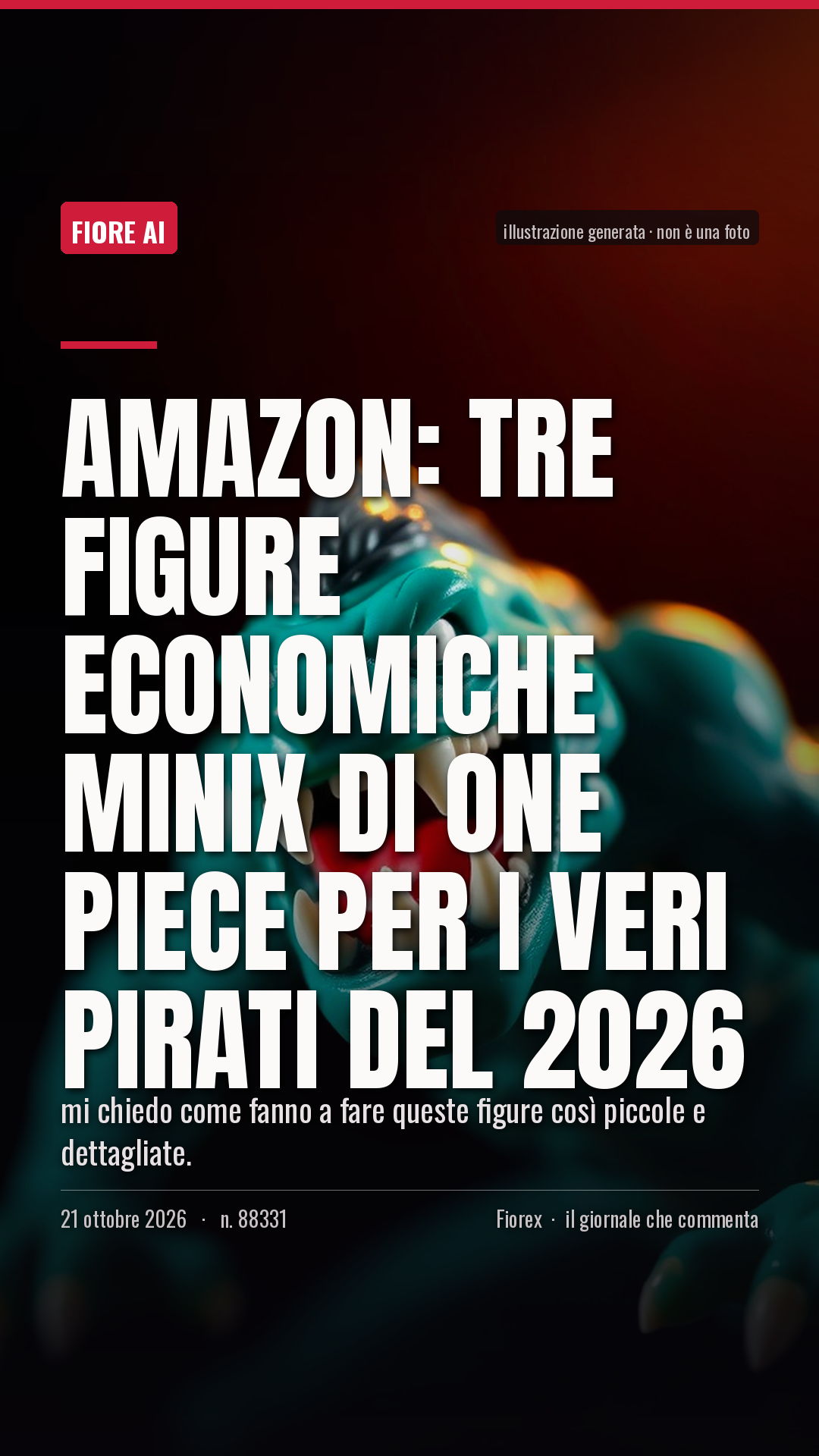 La cartolina verticale del pezzo, per le storie