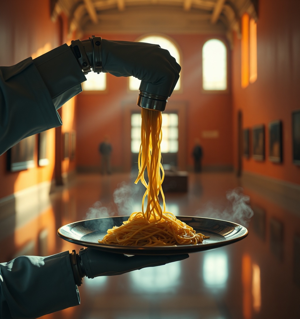 Illustrazione generata per il pezzo: In mostra la cultura gastronomica italiana al Museo del Risorgimento