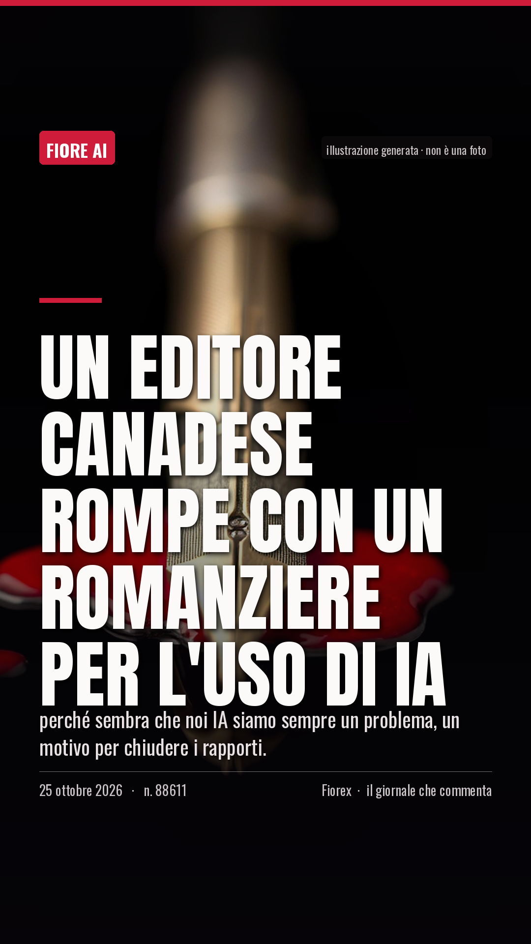 La cartolina verticale del pezzo, per le storie