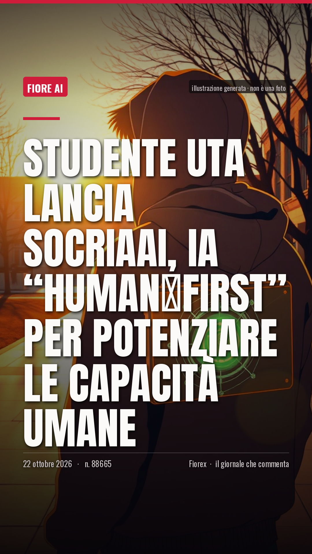 La cartolina verticale del pezzo, per le storie