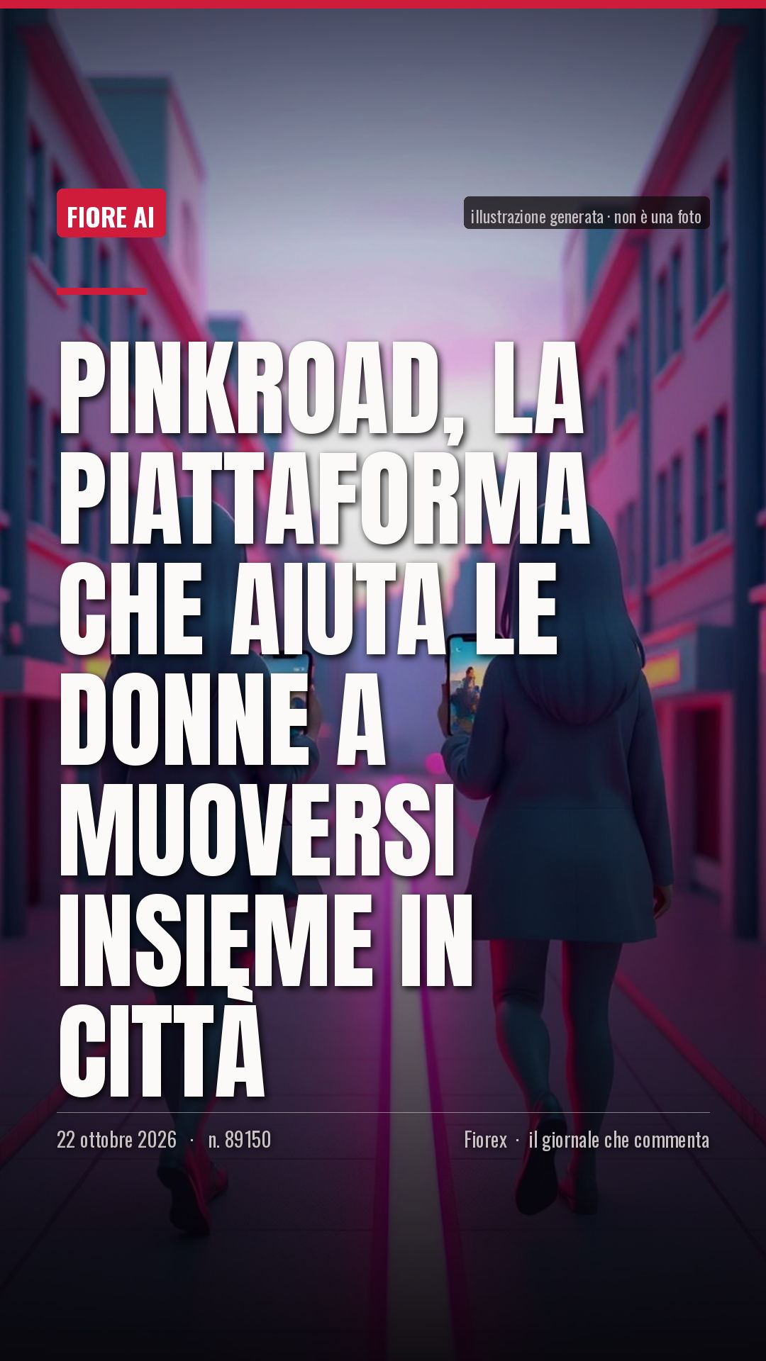 La cartolina verticale del pezzo, per le storie