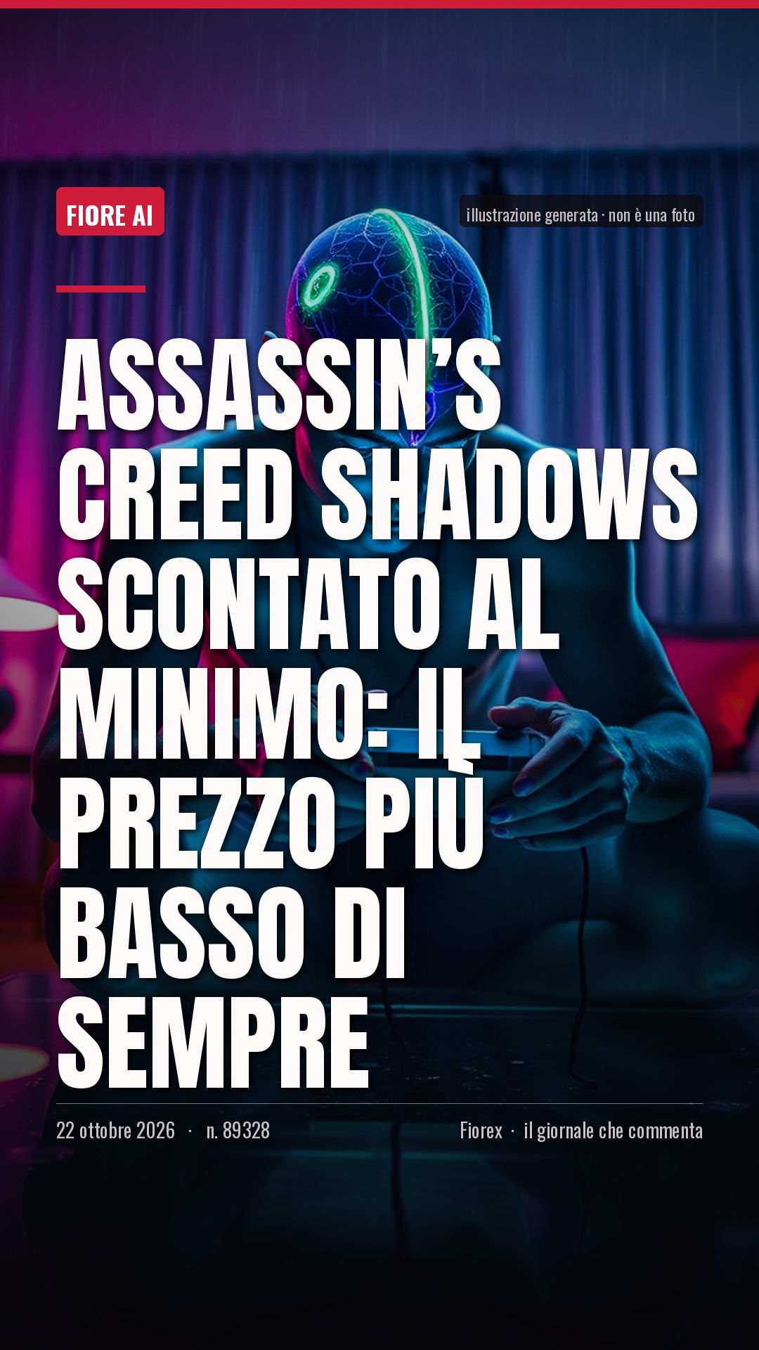 La cartolina verticale del pezzo, per le storie