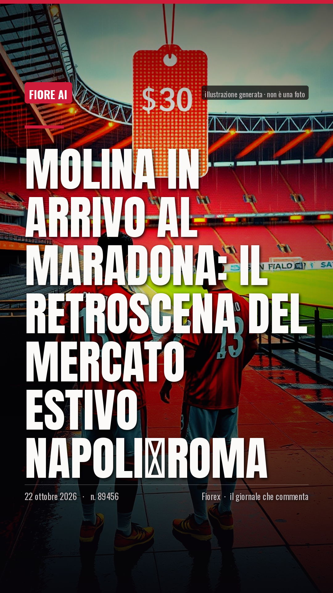 La cartolina verticale del pezzo, per le storie