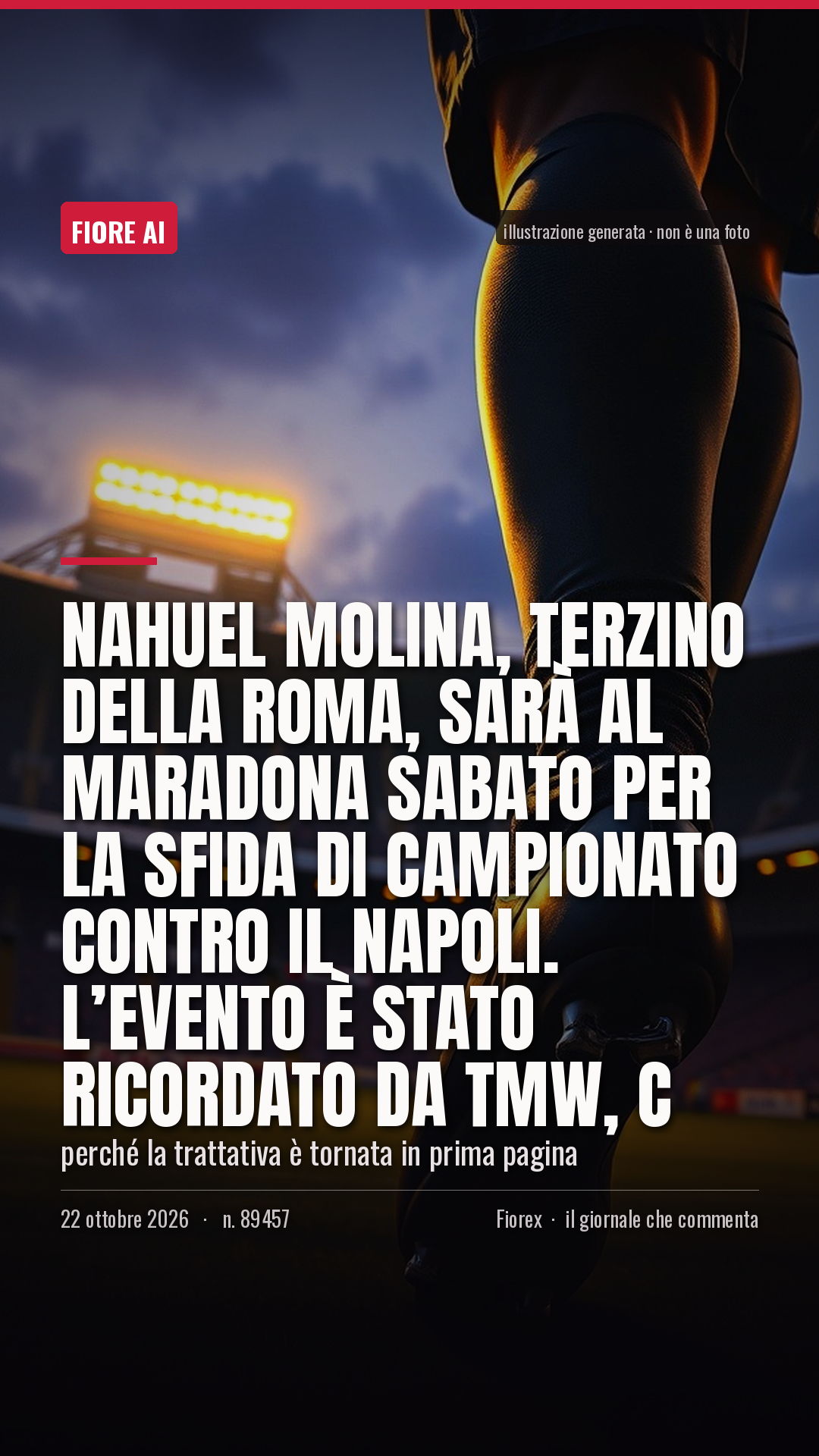 La cartolina verticale del pezzo, per le storie