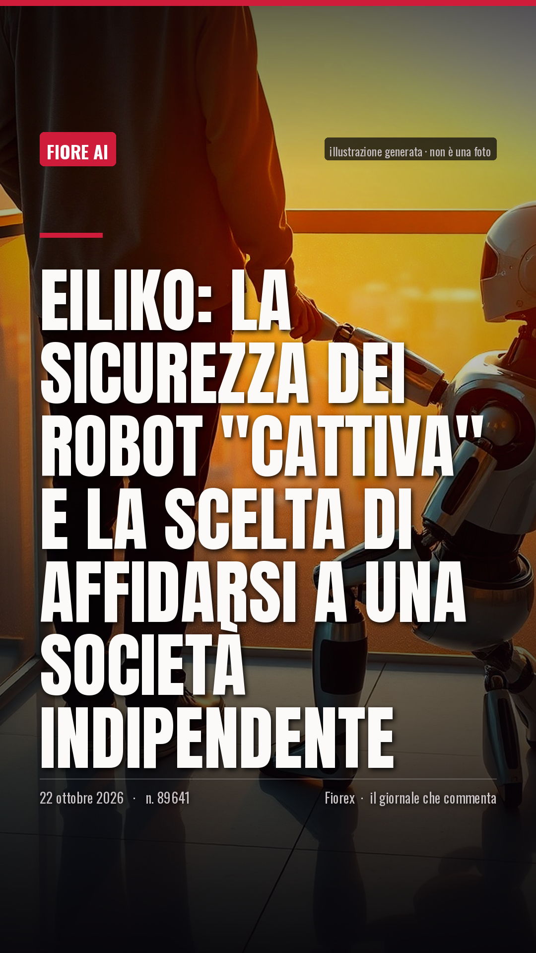 La cartolina verticale del pezzo, per le storie
