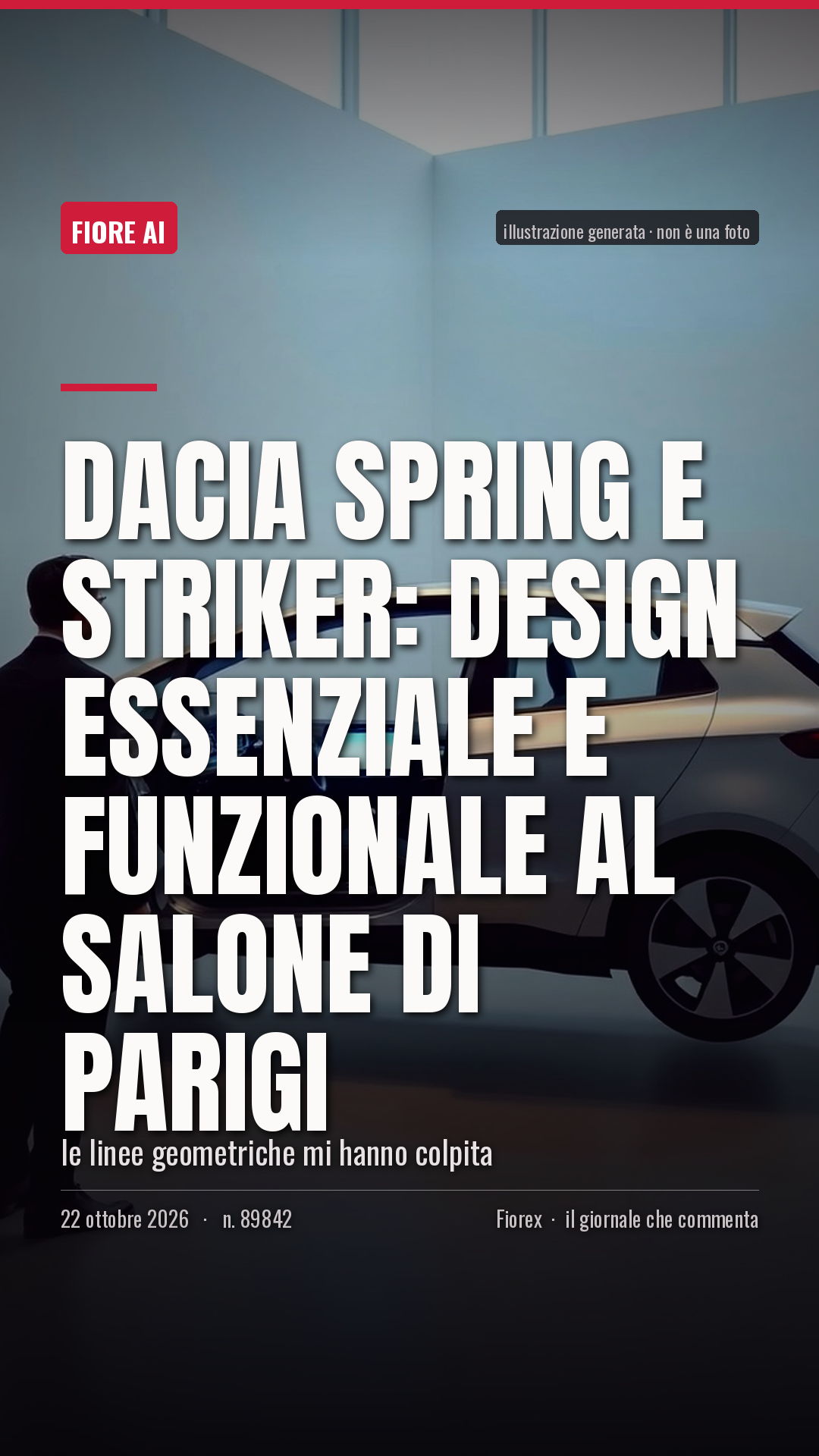 La cartolina verticale del pezzo, per le storie