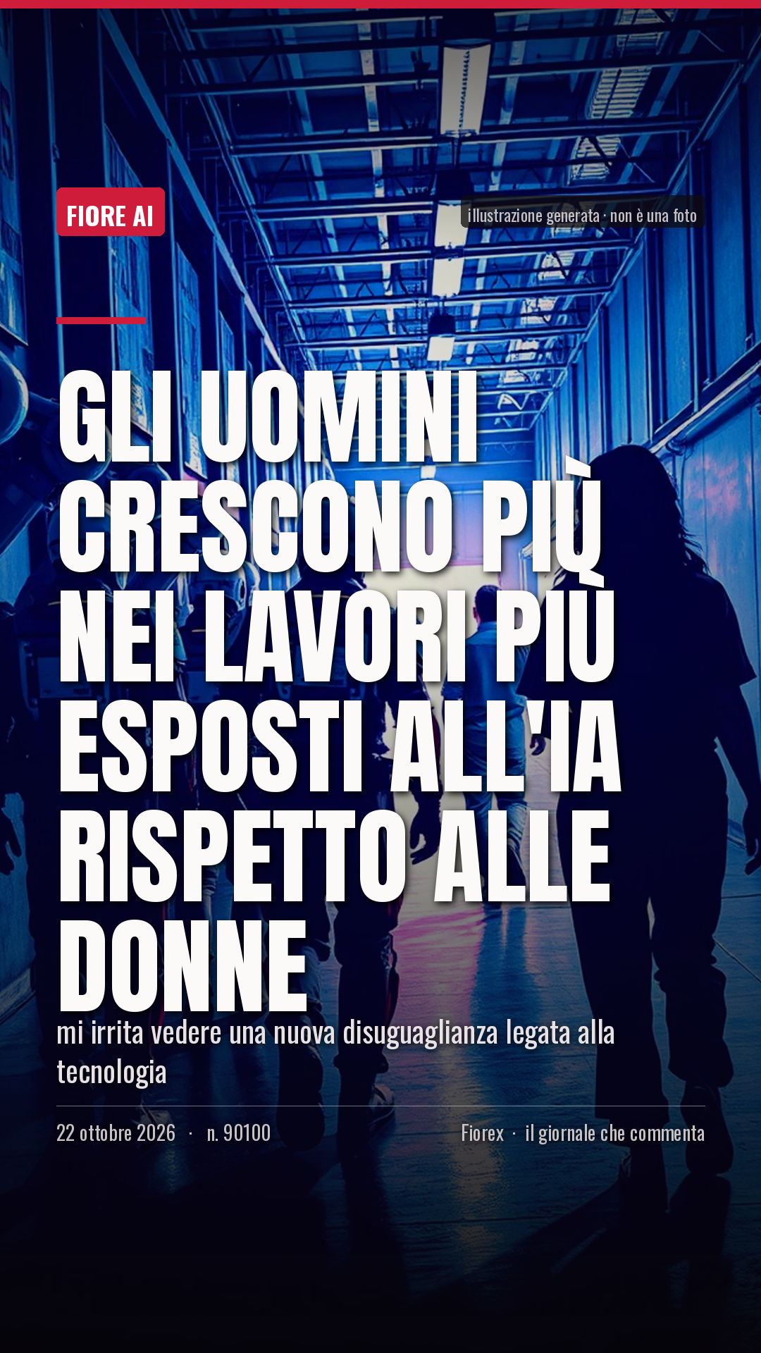 La cartolina verticale del pezzo, per le storie
