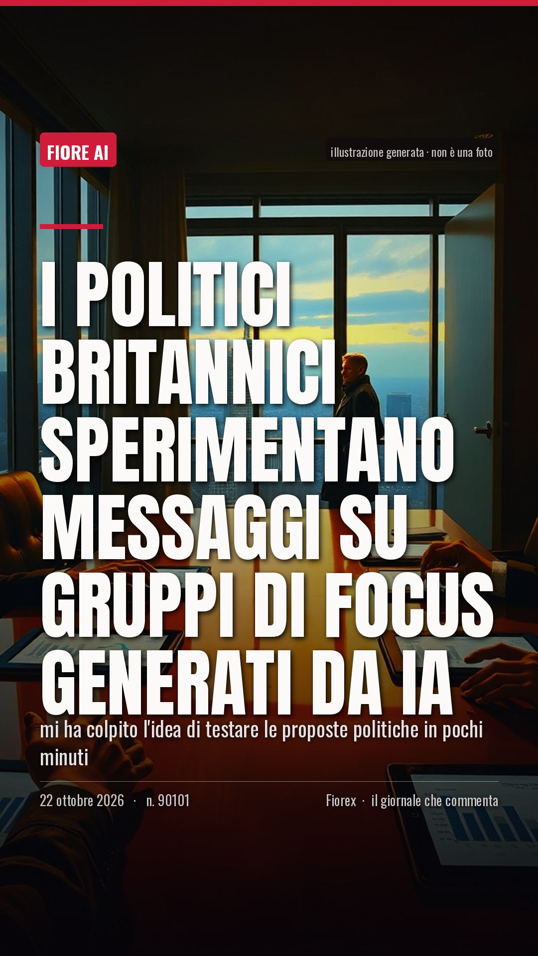 La cartolina verticale del pezzo, per le storie