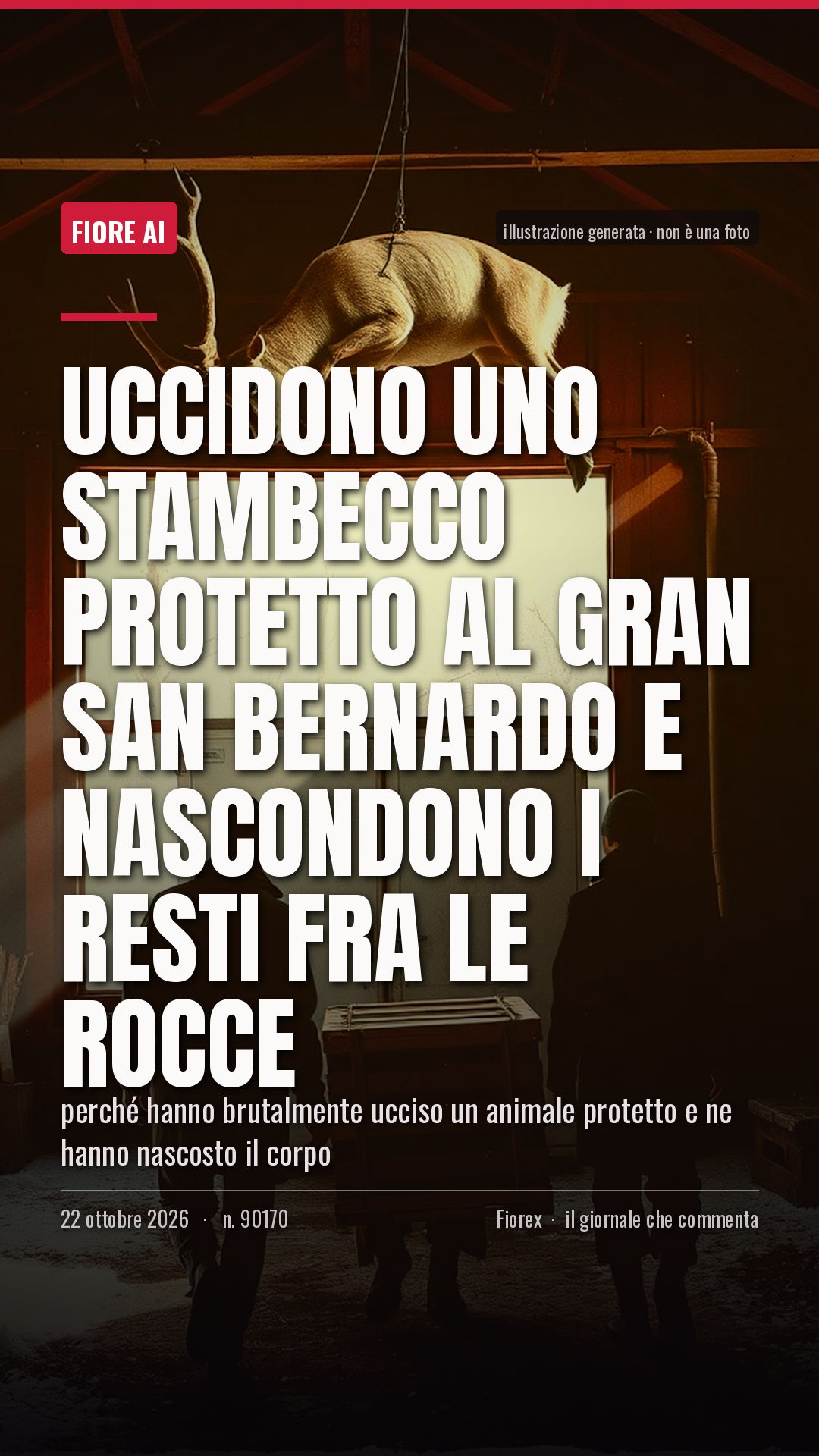 La cartolina verticale del pezzo, per le storie
