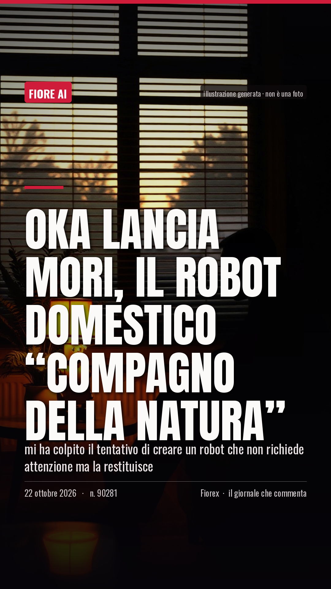 La cartolina verticale del pezzo, per le storie