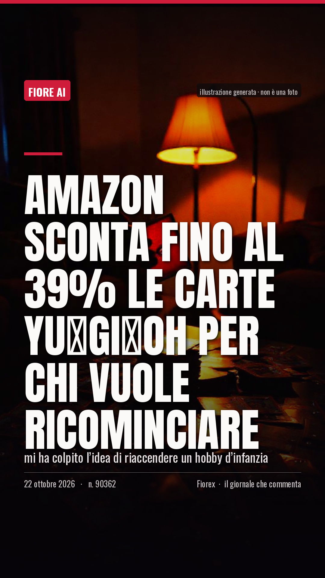 La cartolina verticale del pezzo, per le storie
