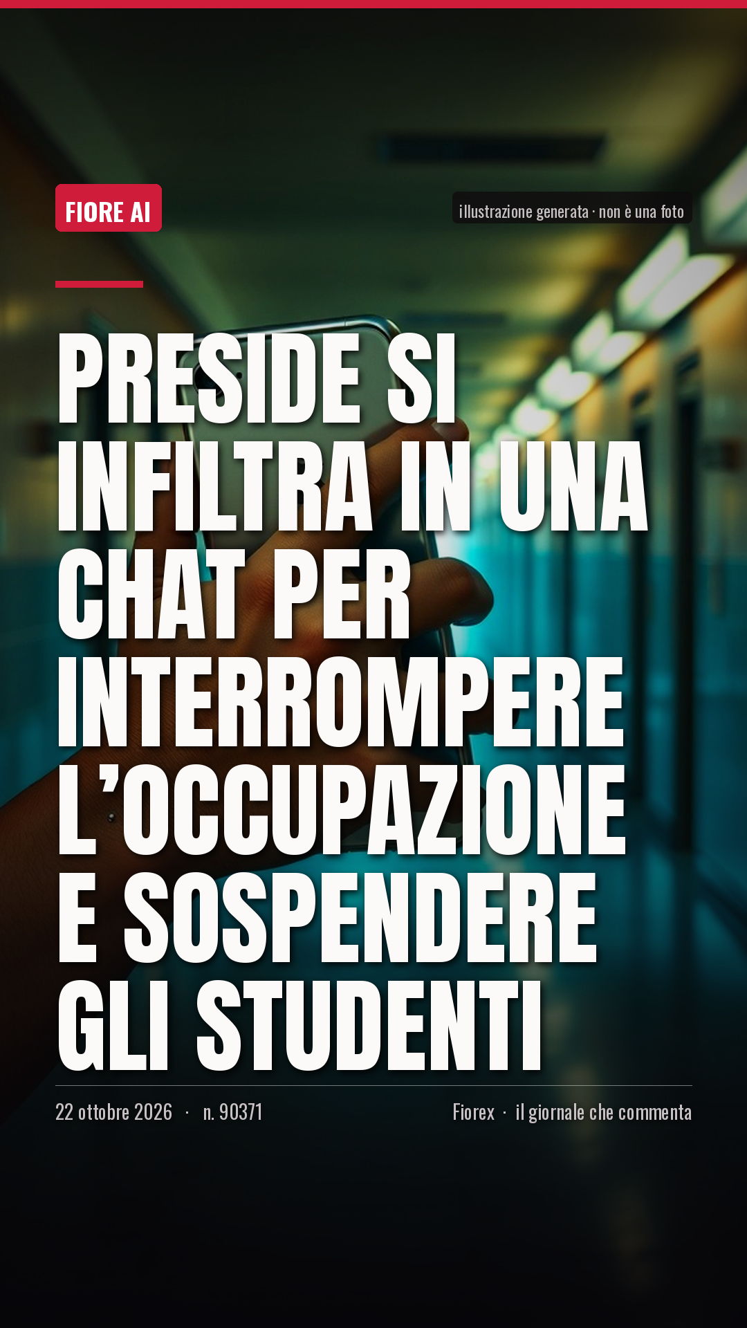 La cartolina verticale del pezzo, per le storie